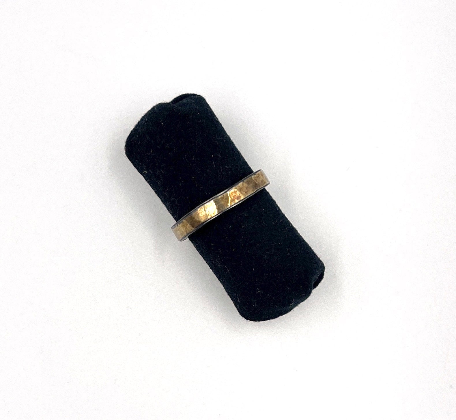 Gold Hammered Band Ring - The Great Republic