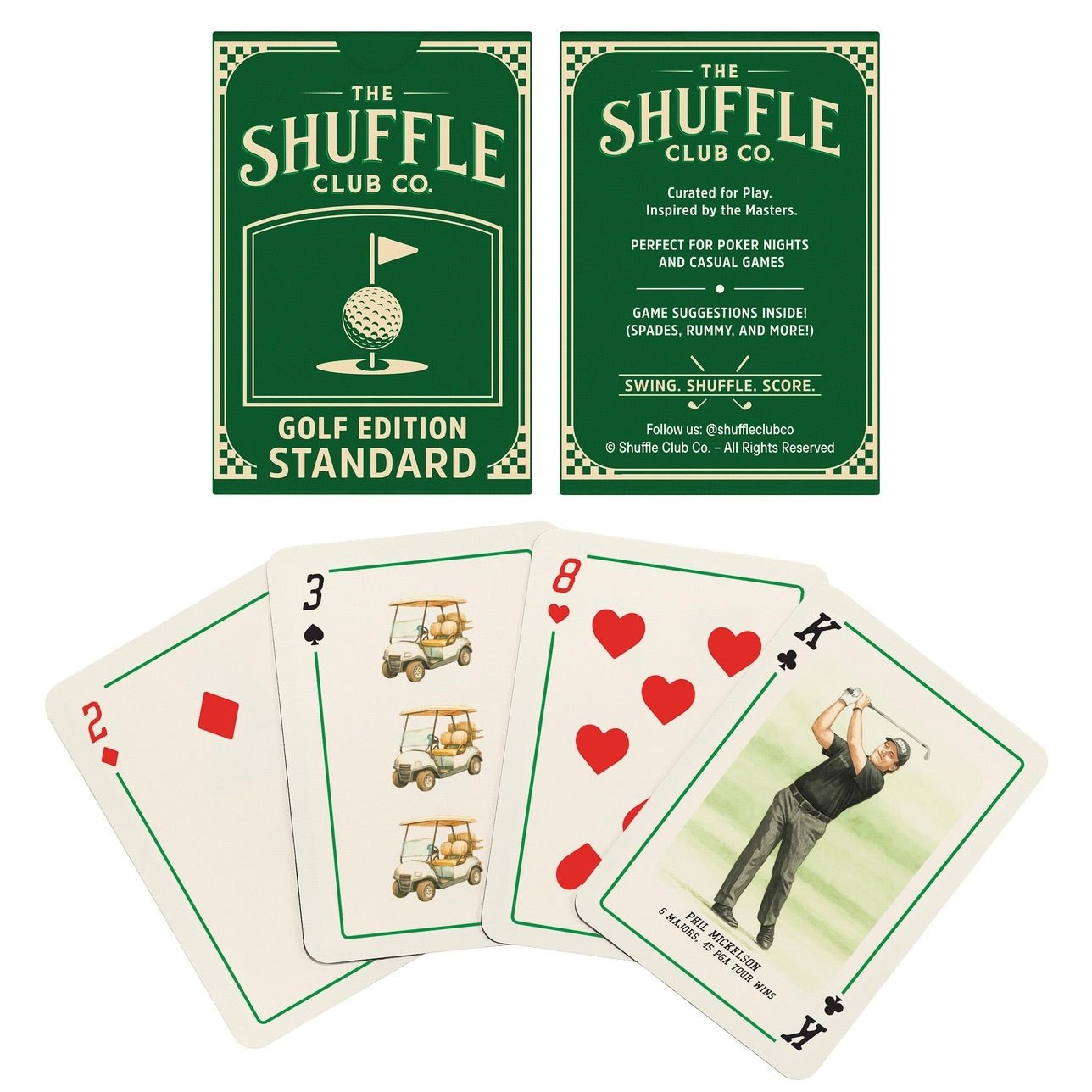 Golf Edition Playing Cards - The Great Republic