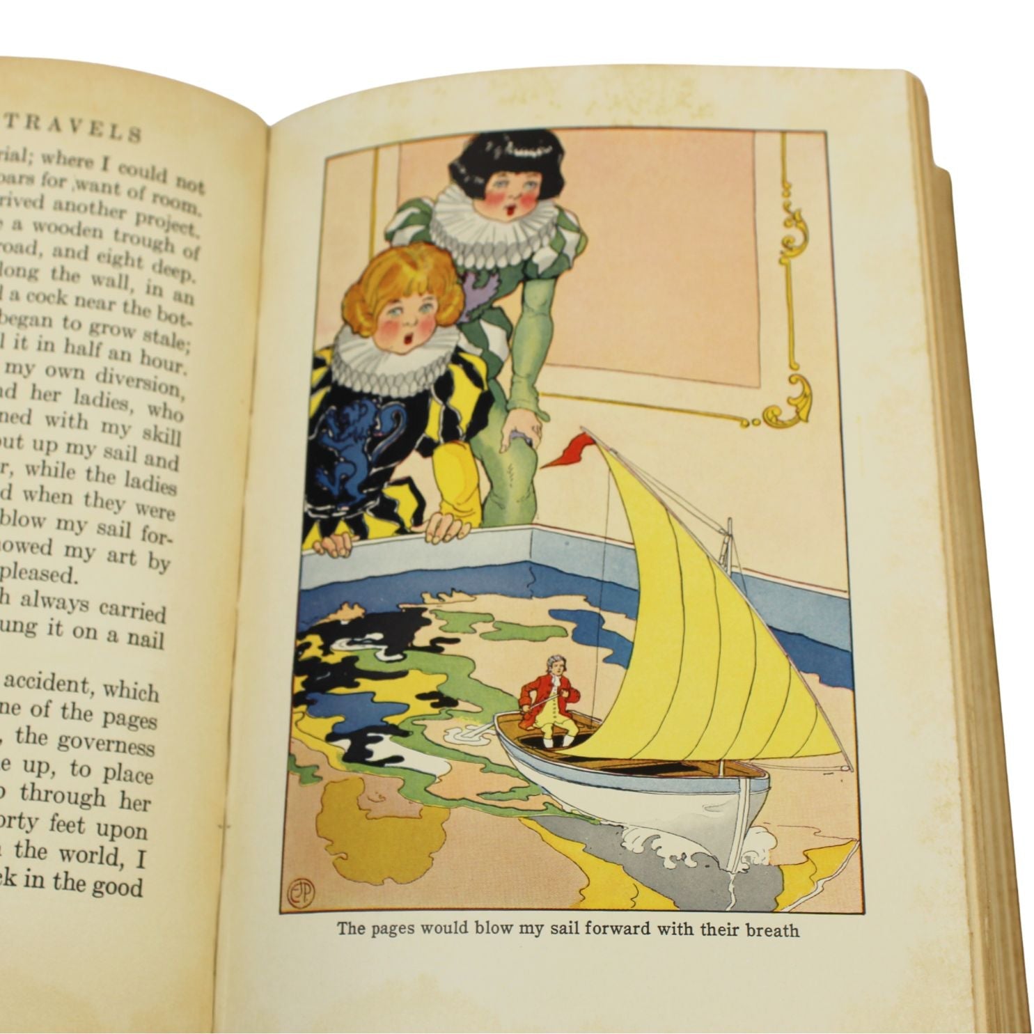 Gulliver's Travels, Arranged in Three Parts from the Original of Jonathan Swift by M. Dodge Holmes, Illustrated by Edwin J. Prittie, 1930 - The Great Republic