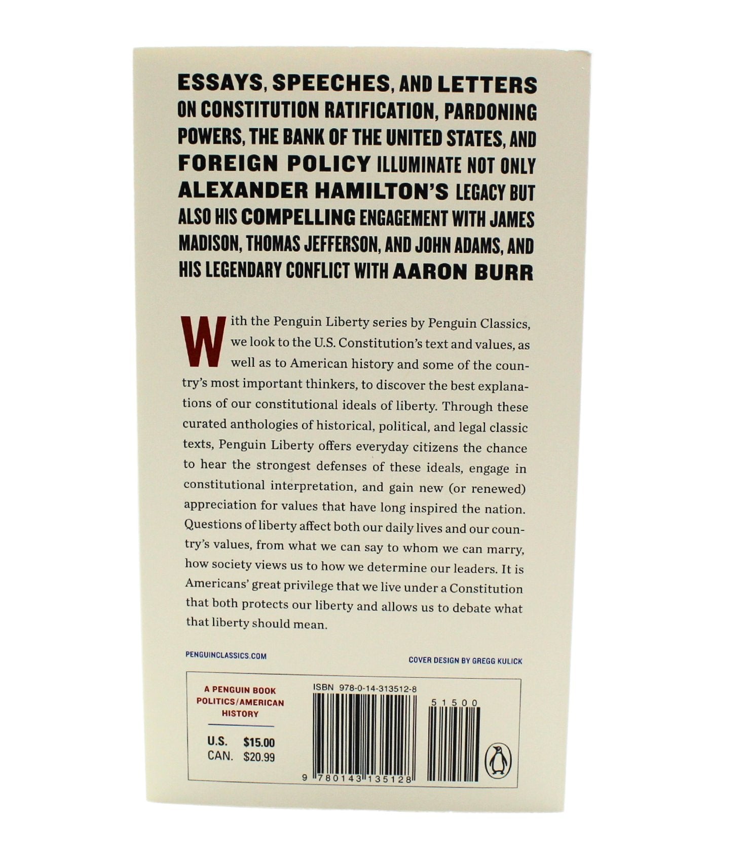 Hamilton: Selected Writings - The Great Republic