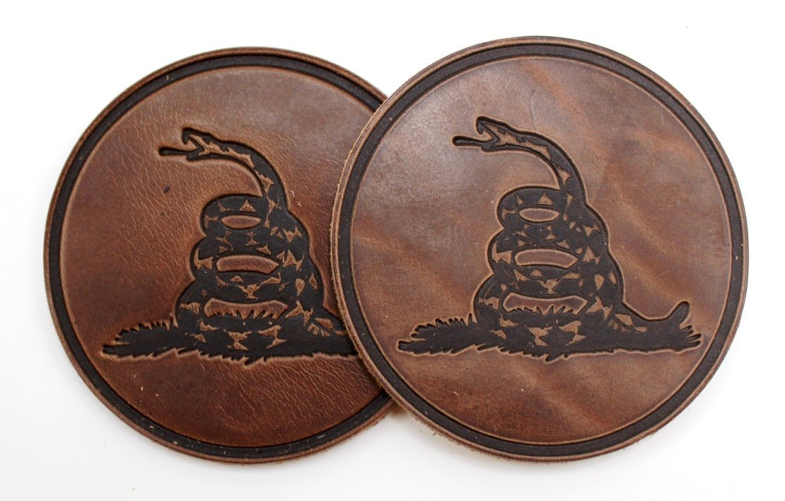 Handcrafted Leather Coasters - The Great Republic