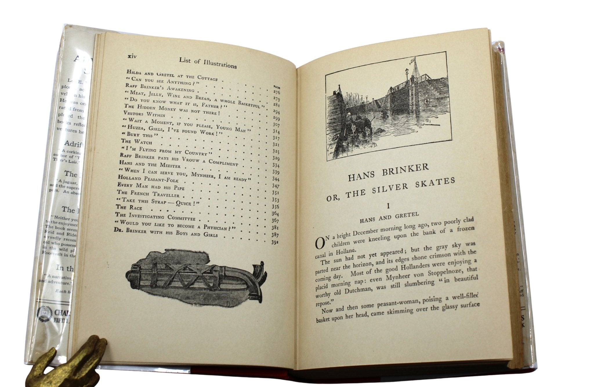 Hans Brinker, Or, The Silver Skates by Mary Mapes Dodge, Illustrated by Allen B. Doggett, 1925 - The Great Republic