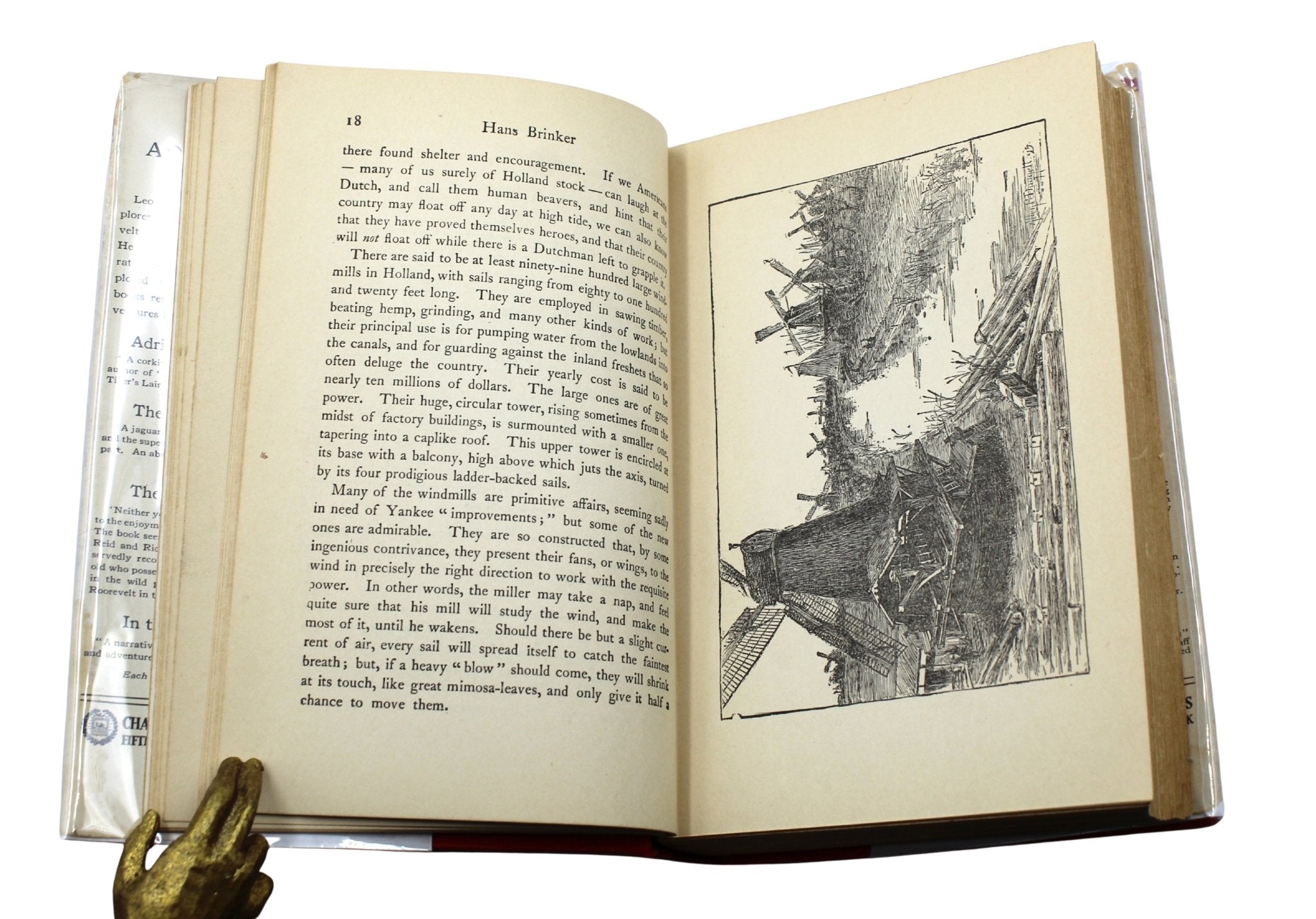 Hans Brinker, Or, The Silver Skates by Mary Mapes Dodge, Illustrated by Allen B. Doggett, 1925 - The Great Republic