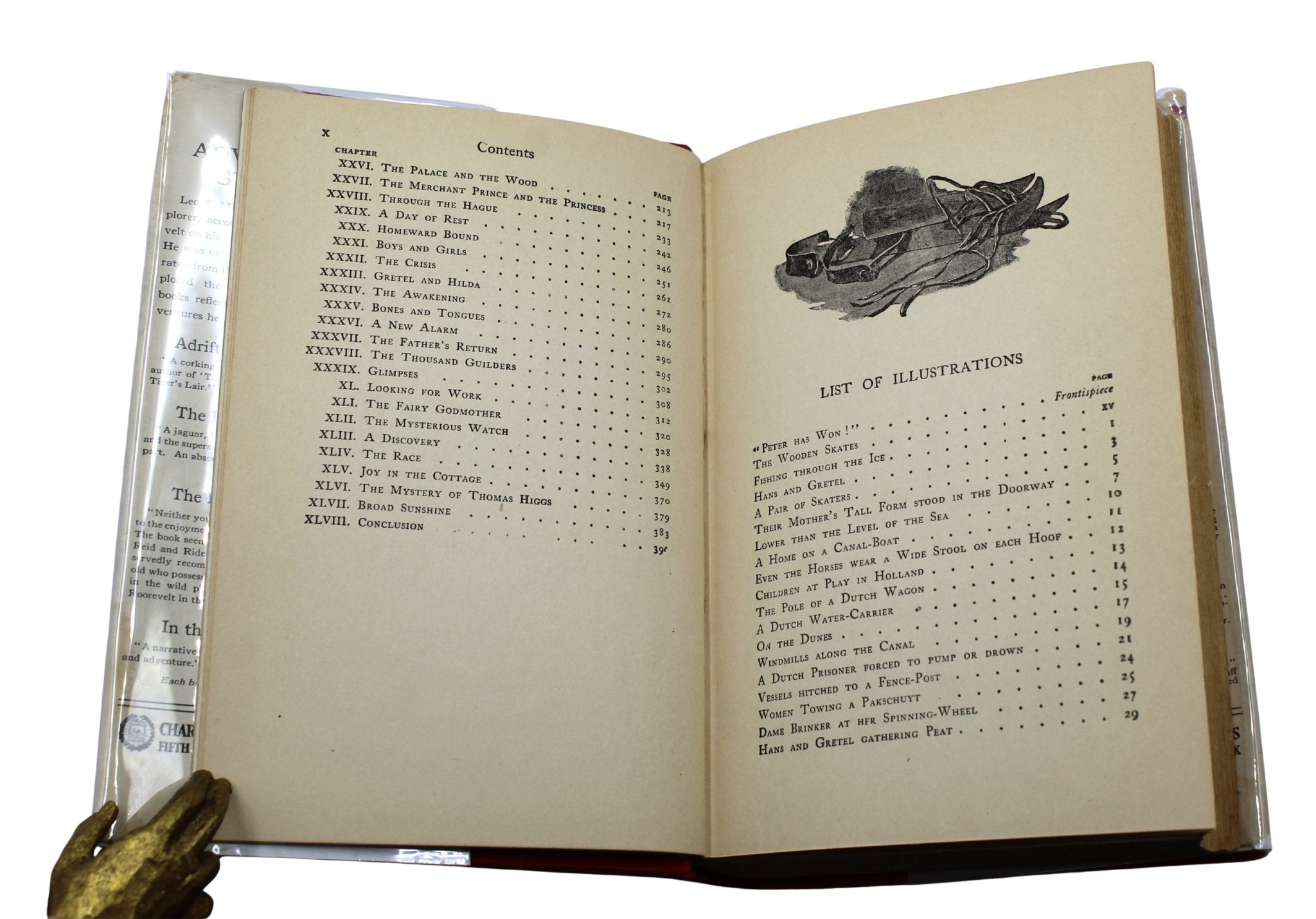 Hans Brinker, Or, The Silver Skates by Mary Mapes Dodge, Illustrated by Allen B. Doggett, 1925 - The Great Republic