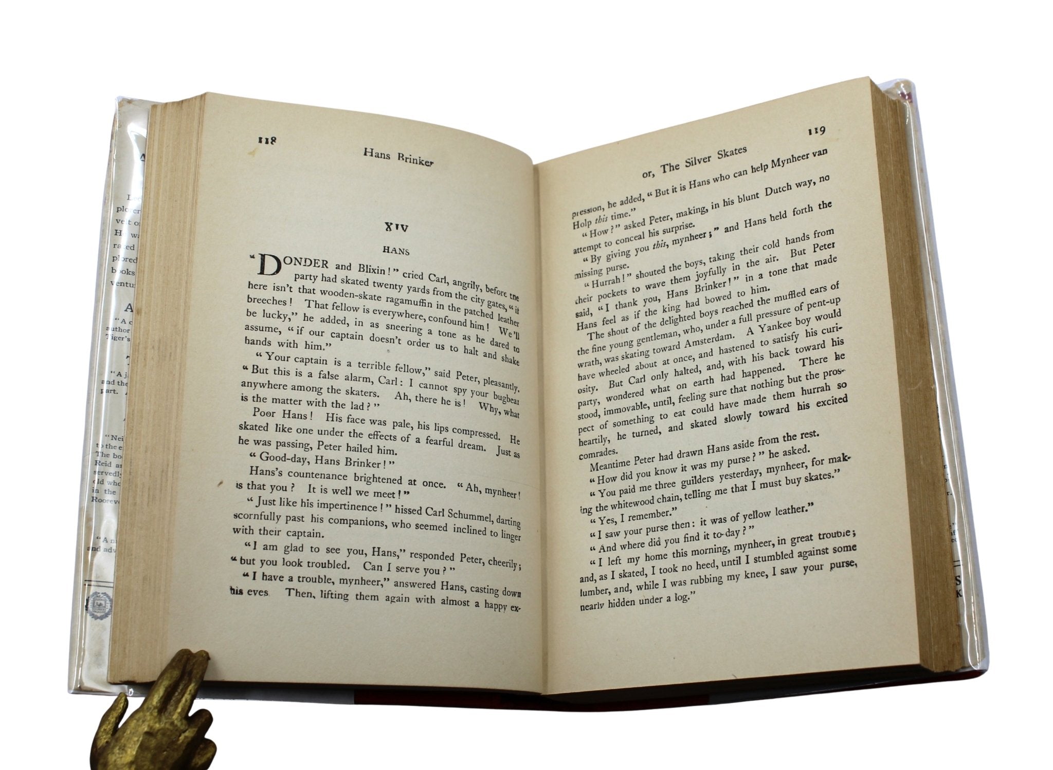 Hans Brinker, Or, The Silver Skates by Mary Mapes Dodge, Illustrated by Allen B. Doggett, 1925 - The Great Republic