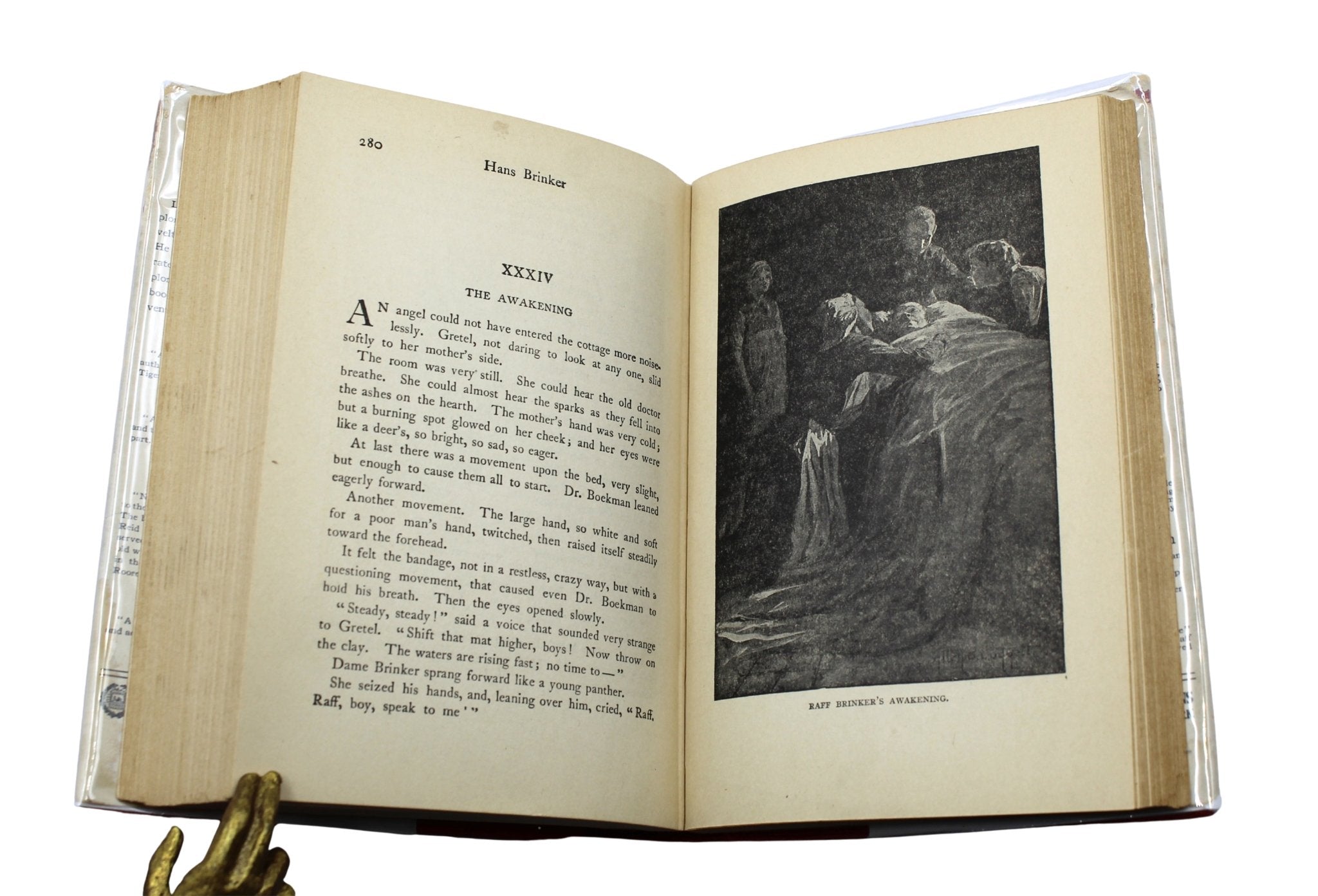 Hans Brinker, Or, The Silver Skates by Mary Mapes Dodge, Illustrated by Allen B. Doggett, 1925 - The Great Republic