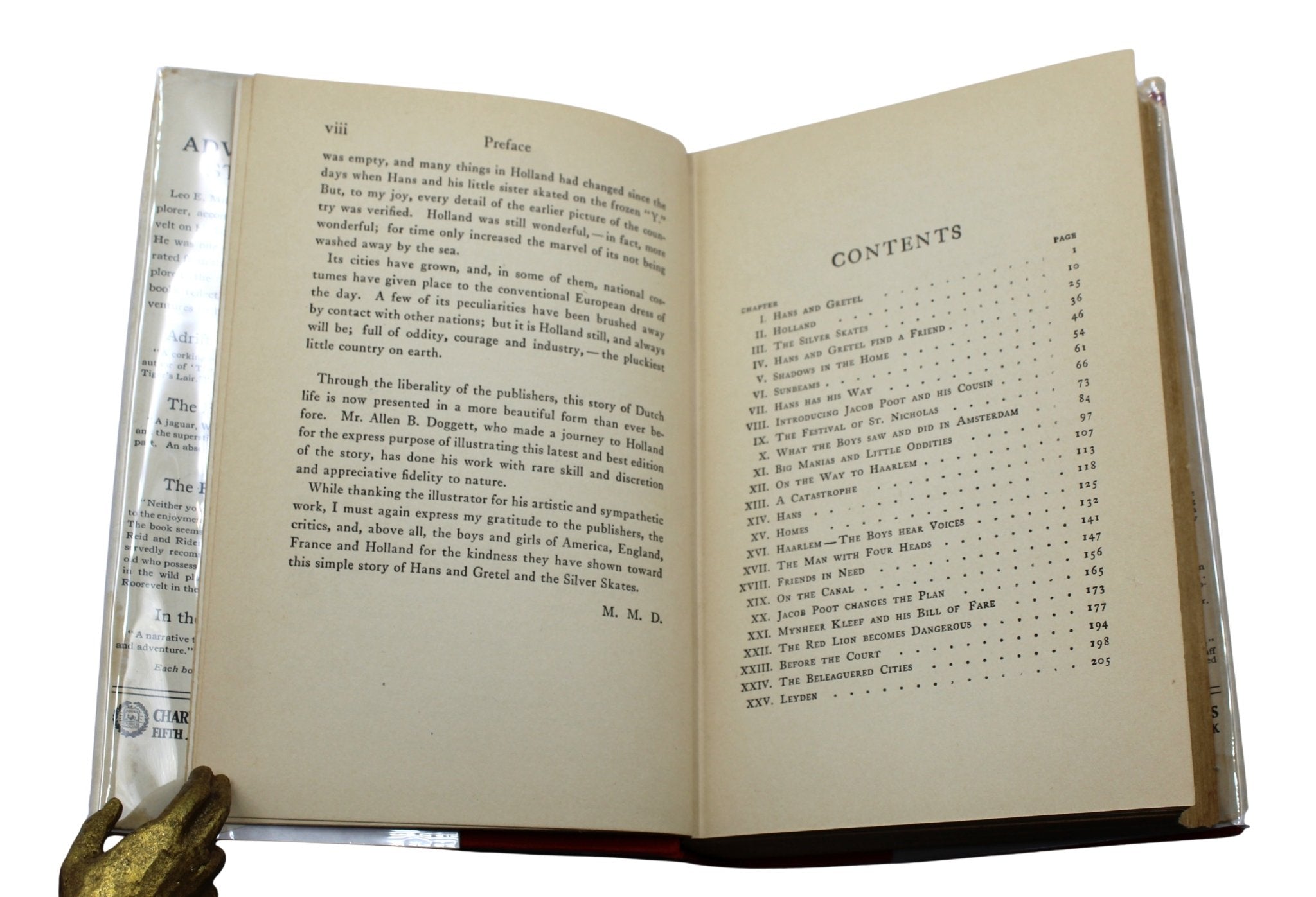 Hans Brinker, Or, The Silver Skates by Mary Mapes Dodge, Illustrated by Allen B. Doggett, 1925 - The Great Republic