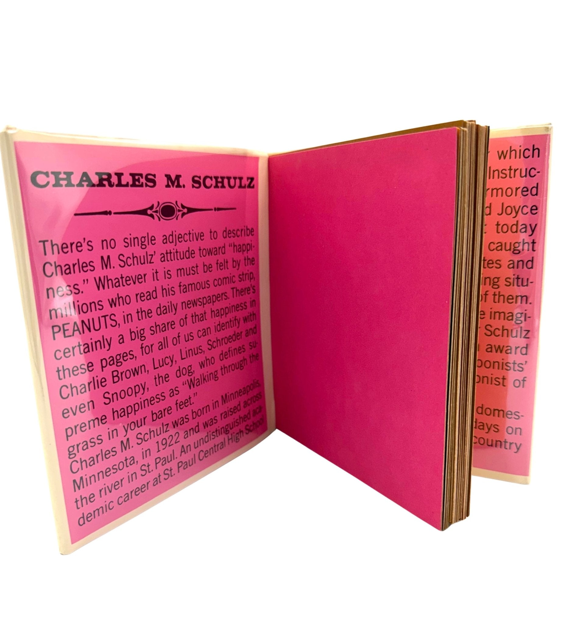 Happiness is a Warm Puppy by Charles M. Schulz, First Edition, Second Issue in Original Dust Jacket, 1962 - The Great Republic