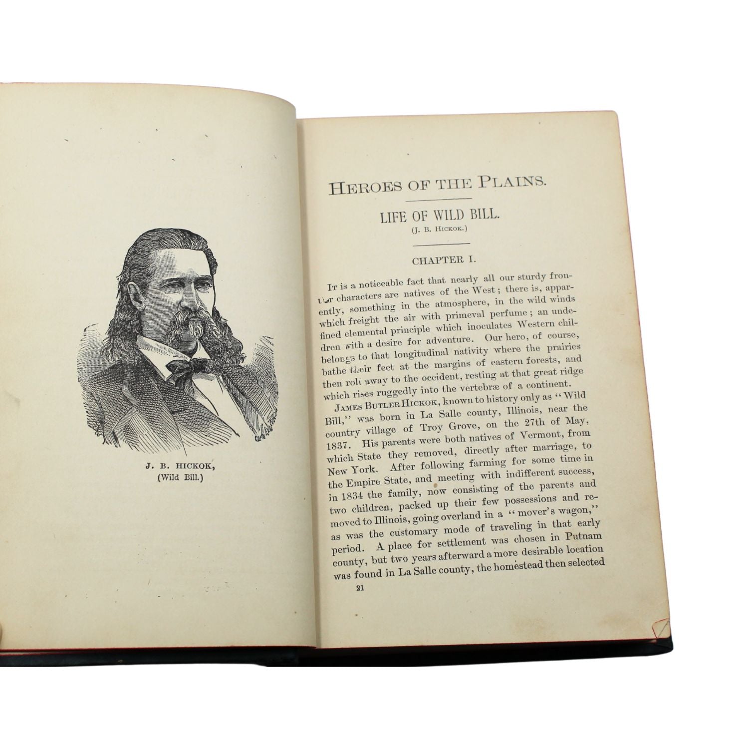 Heroes of the Plains by J. W. Buel, Illustrated, circa 1880s - The Great Republic