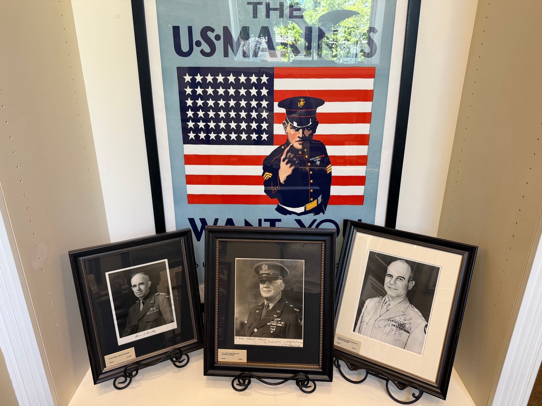 H.H. "HAP" Arnold Signed and Inscribed Photograph, to Maj. Albert Haney - The Great Republic