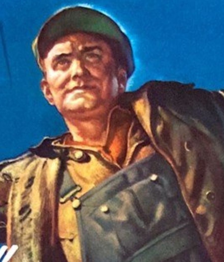 "High Sign for Victory! Boost your Payroll Savings" Vintage WWII U.S. Treasury Poster, 1944 - The Great Republic