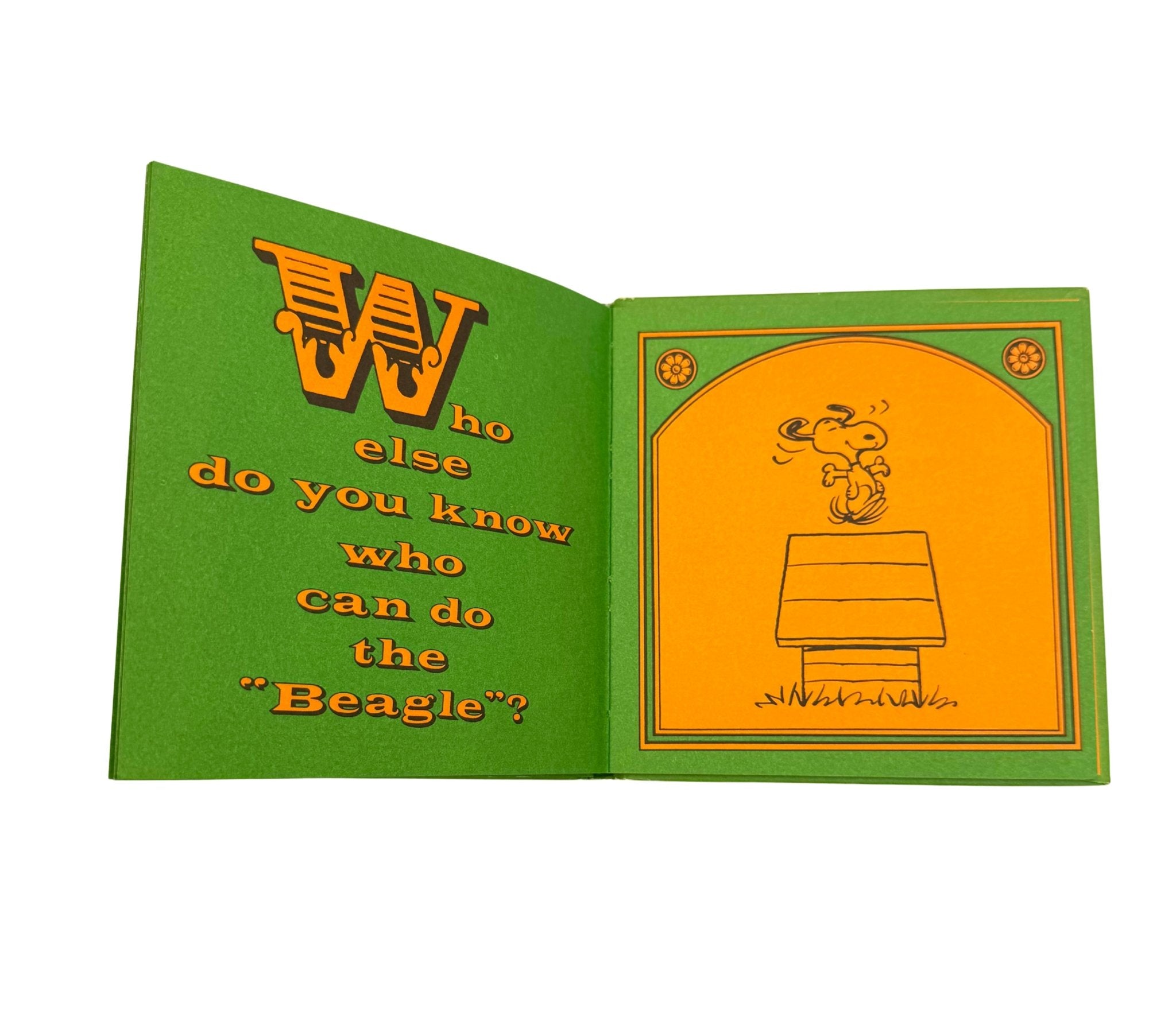 Home is on Top of a Dog House by Charles M. Schulz, First Edition, in Original Dust Jacket, 1966 - The Great Republic