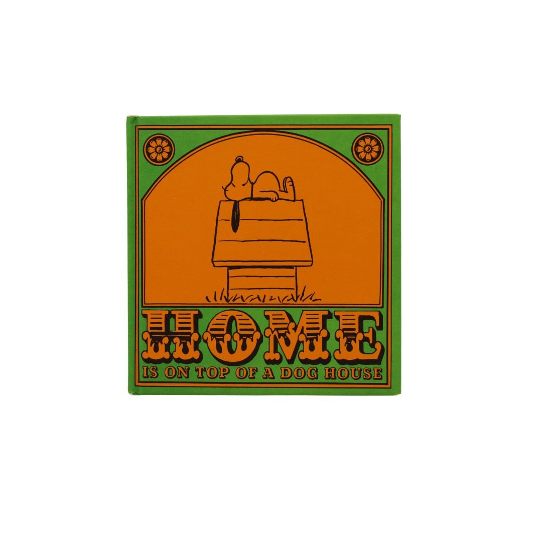 Home is on Top of a Dog House by Charles M. Schulz, First Edition, in Original Dust Jacket, 1966 - The Great Republic