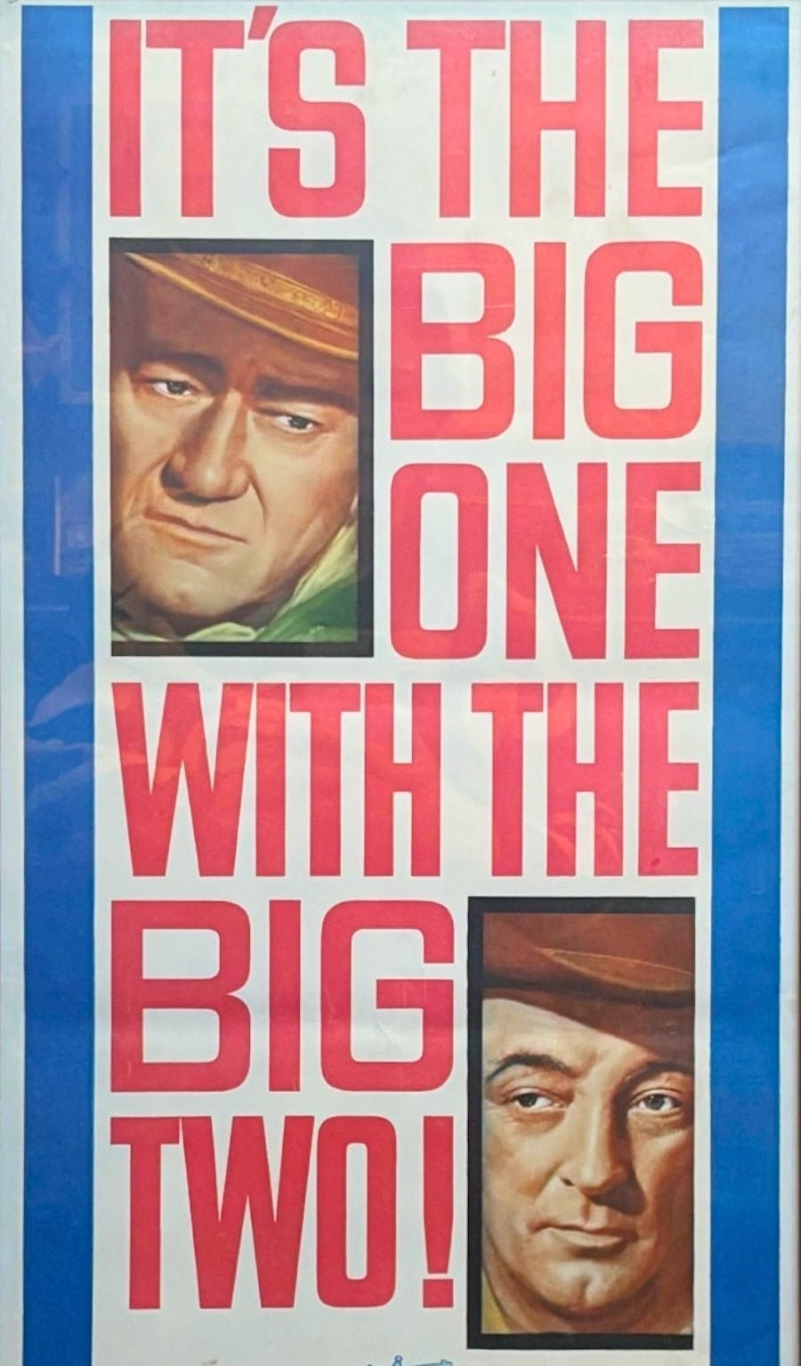 "It's the Big One With the Big Two! El Dorado" Vintage Movie Poster, 1966 - The Great Republic