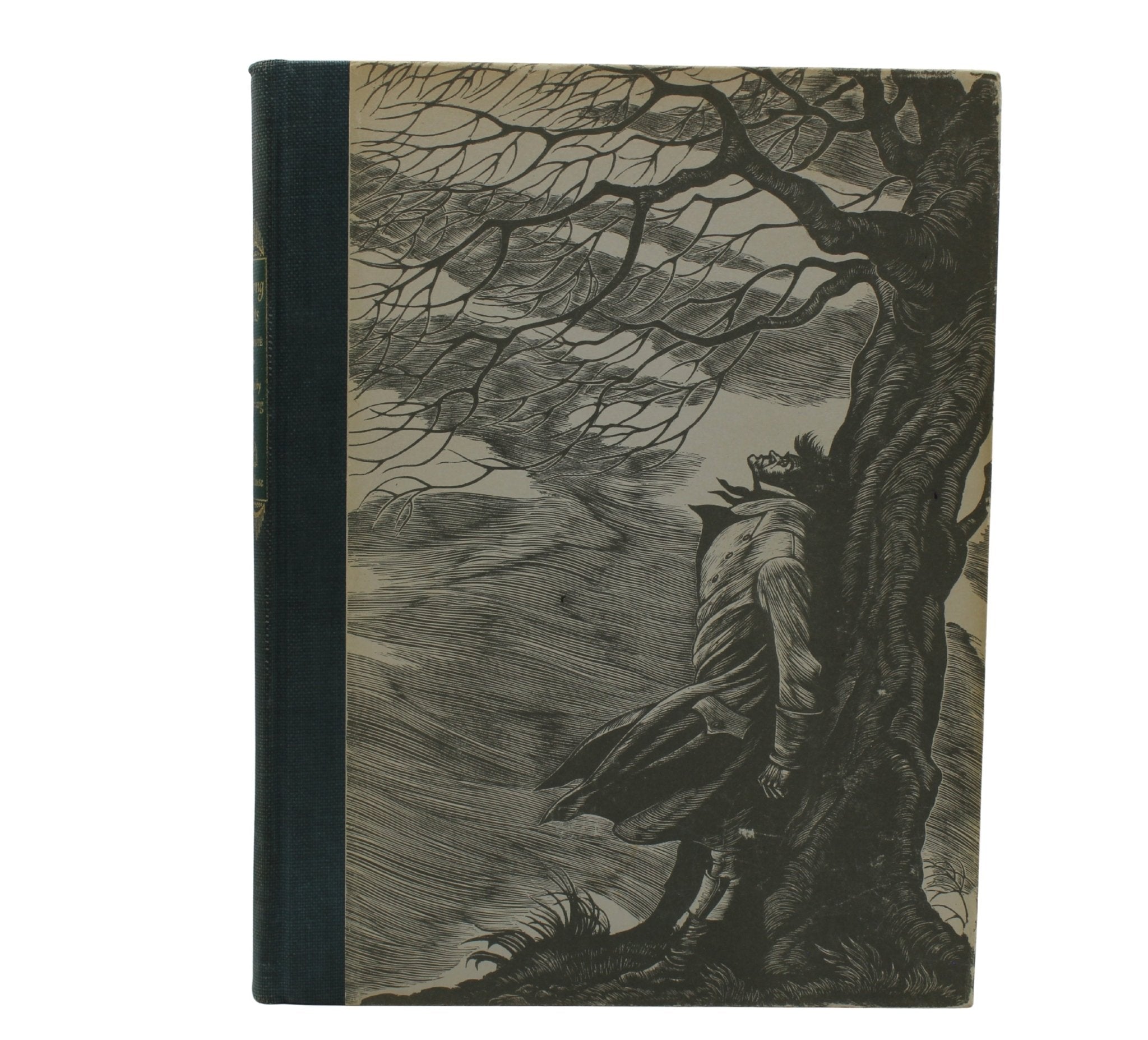 Jane Eyre by Charlotte Bronte and Wuthering Heights by Emily Bronte, Illustrated by Fritz Eichenberg, Two Volume Set, 1943 - The Great Republic