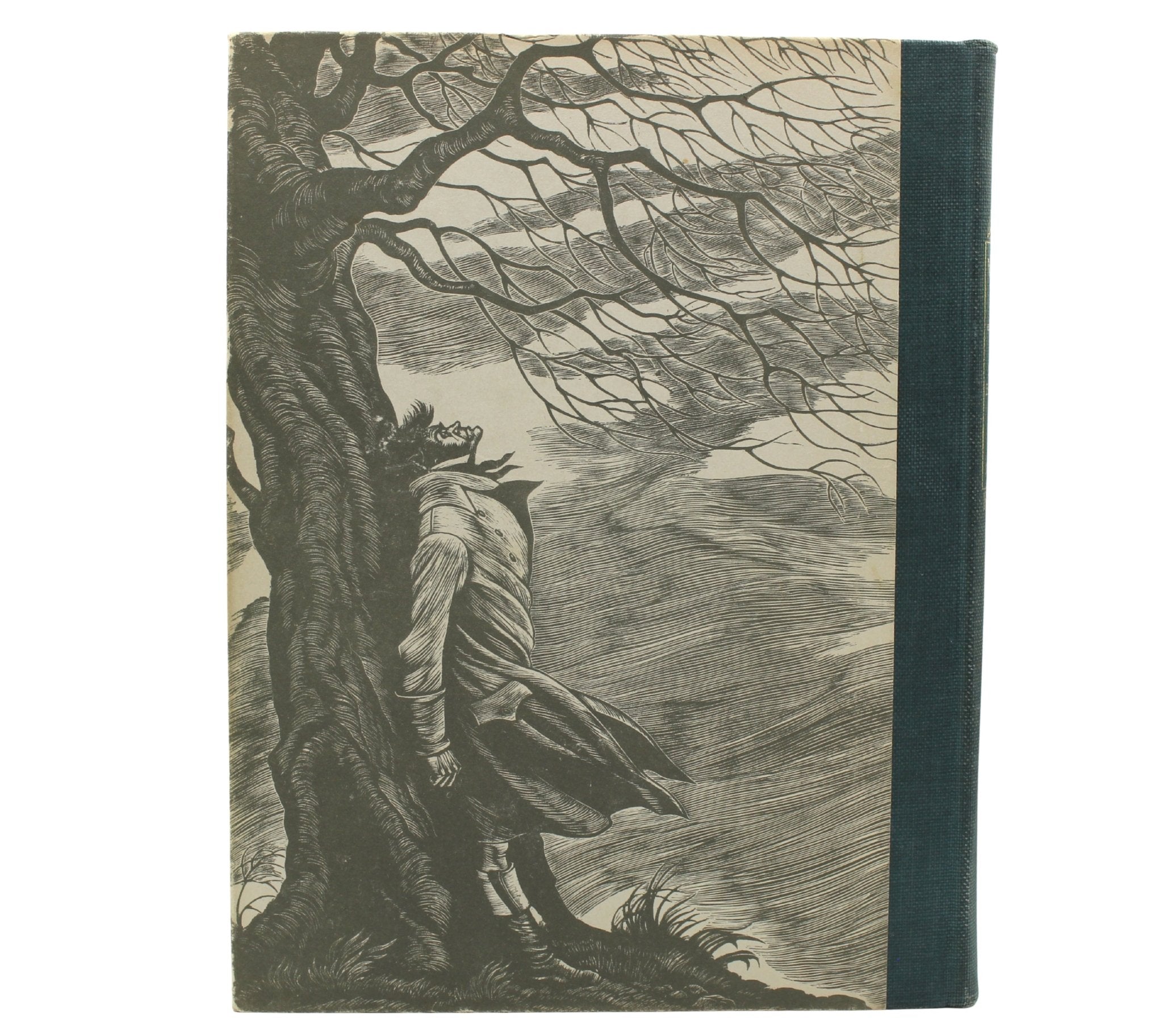 Jane Eyre by Charlotte Bronte and Wuthering Heights by Emily Bronte, Illustrated by Fritz Eichenberg, Two Volume Set, 1943 - The Great Republic