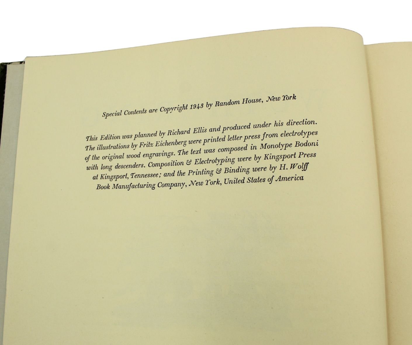 Jane Eyre by Charlotte Bronte and Wuthering Heights by Emily Bronte, Illustrated by Fritz Eichenberg, Two Volume Set, 1943 - The Great Republic