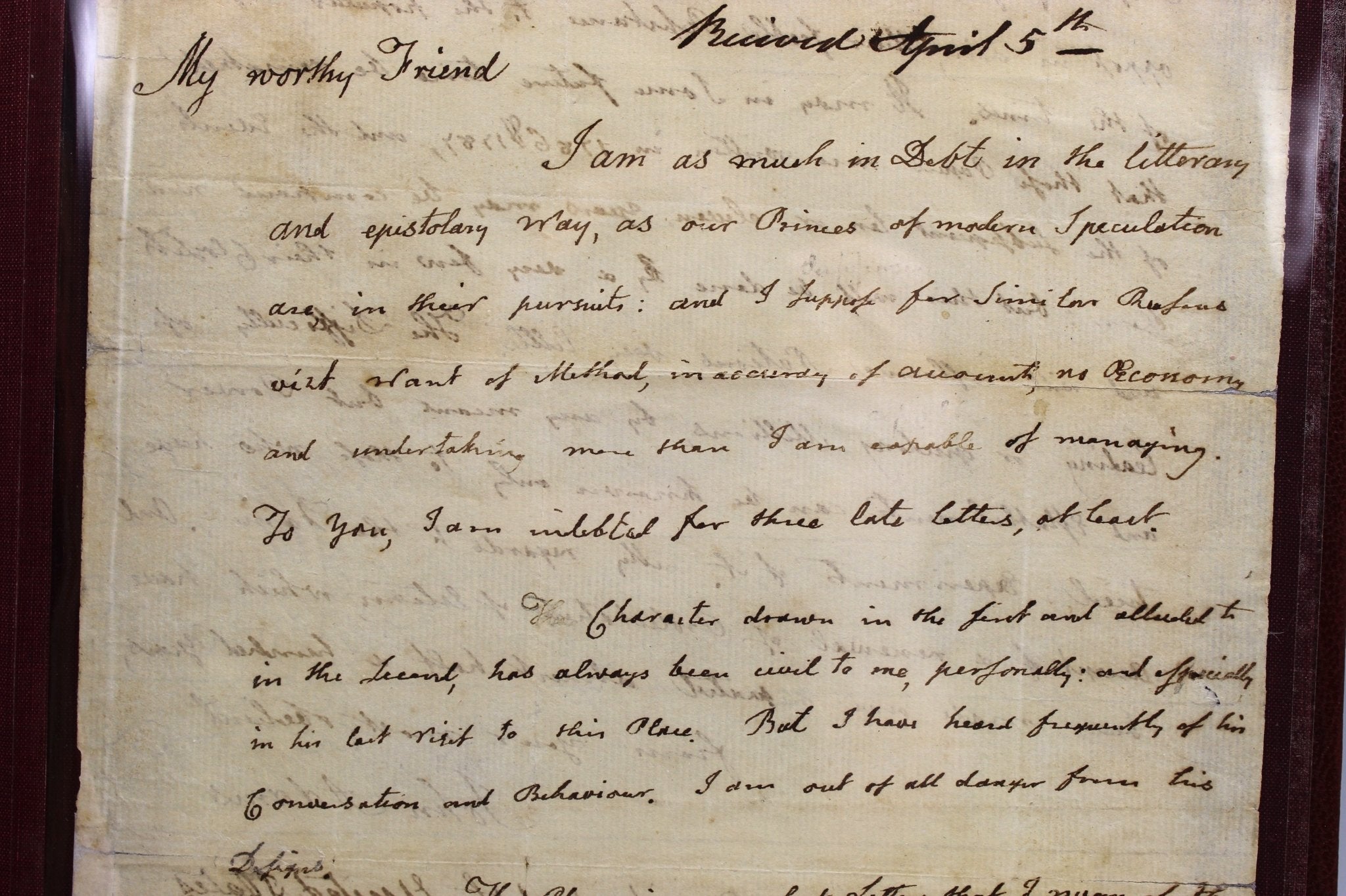 John Adams Letter Signed, to Tristam Dalton, March 30, 1798 - The Great Republic