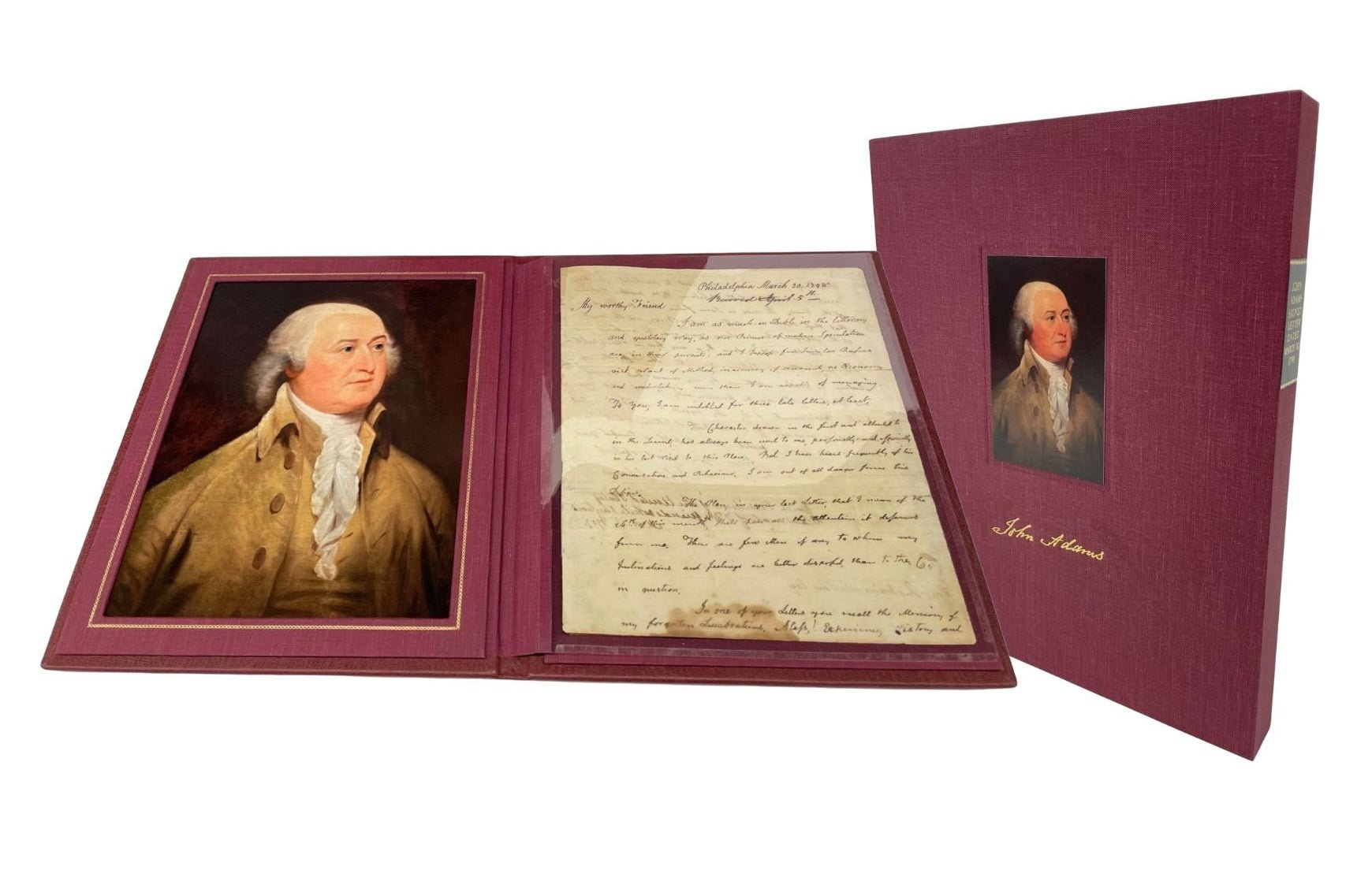 John Adams Letter Signed, to Tristam Dalton, March 30, 1798 - The Great Republic