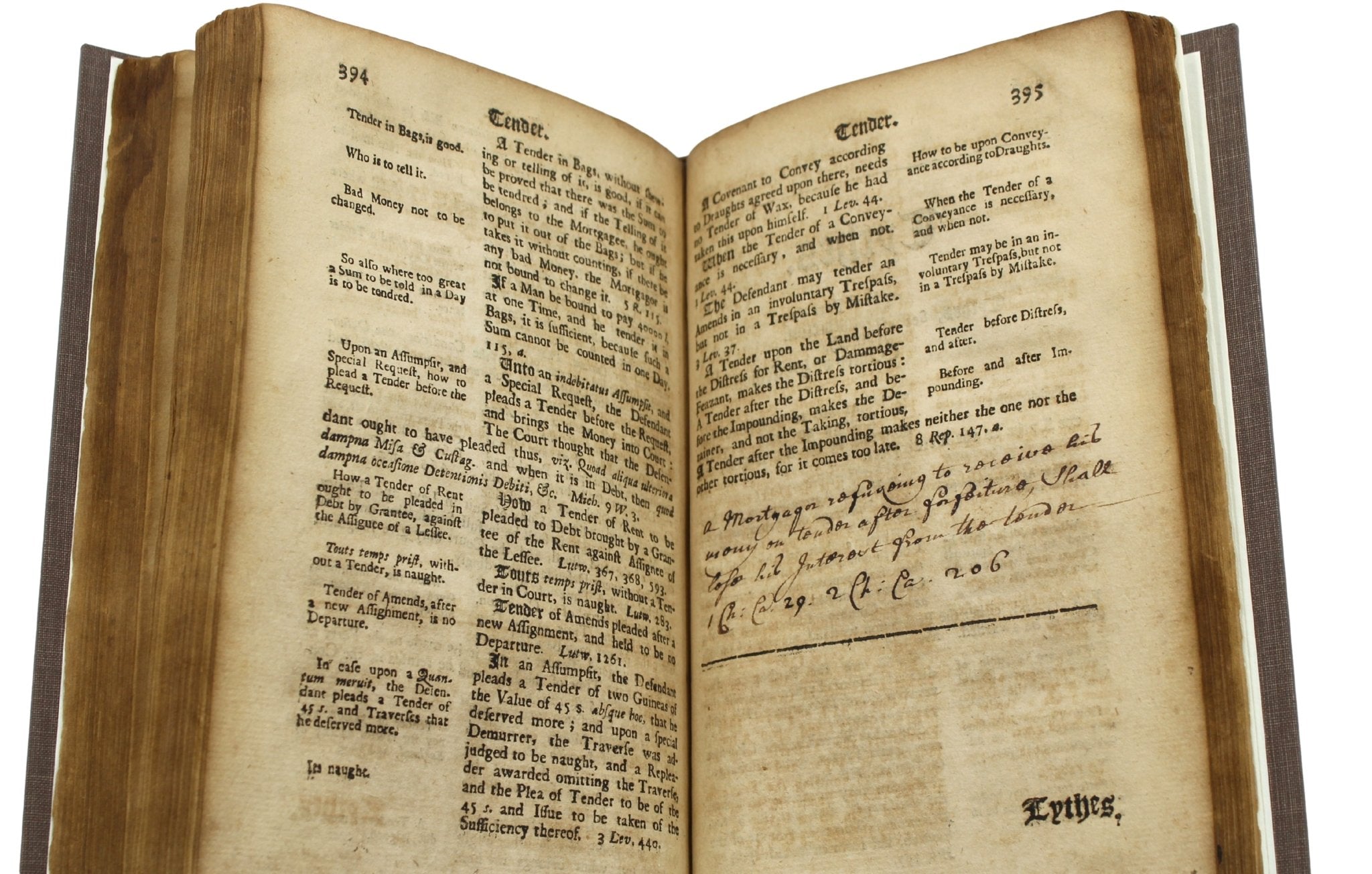 John Jay's Signed Copy of A Continuation of the Practical Register, In Two Parts, by John Lilly, 1710 - The Great Republic