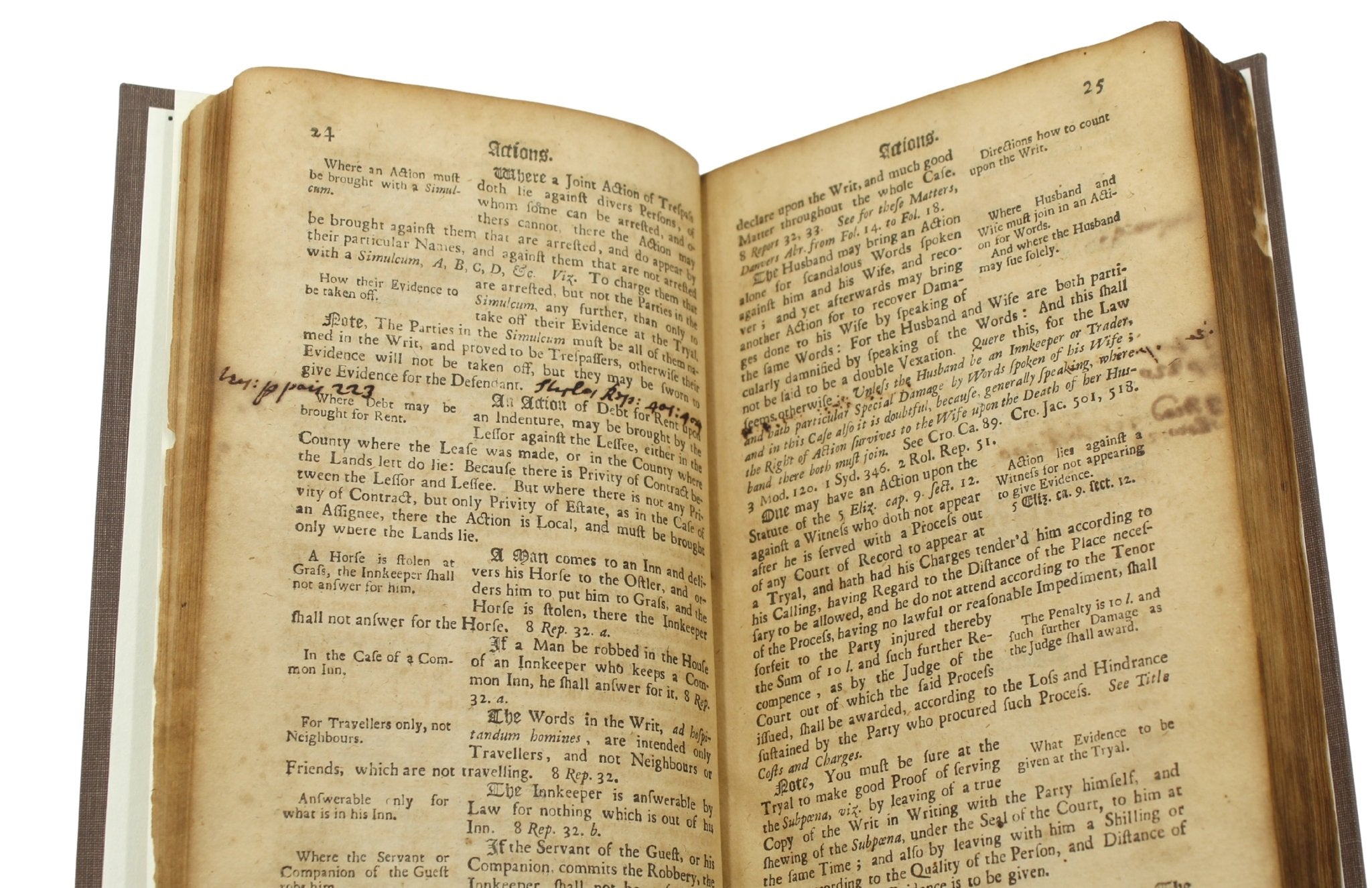 John Jay's Signed Copy of A Continuation of the Practical Register, In Two Parts, by John Lilly, 1710 - The Great Republic