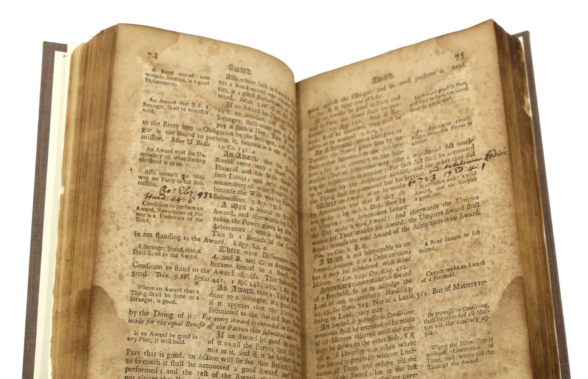 John Jay's Signed Copy of A Continuation of the Practical Register, In Two Parts, by John Lilly, 1710 - The Great Republic