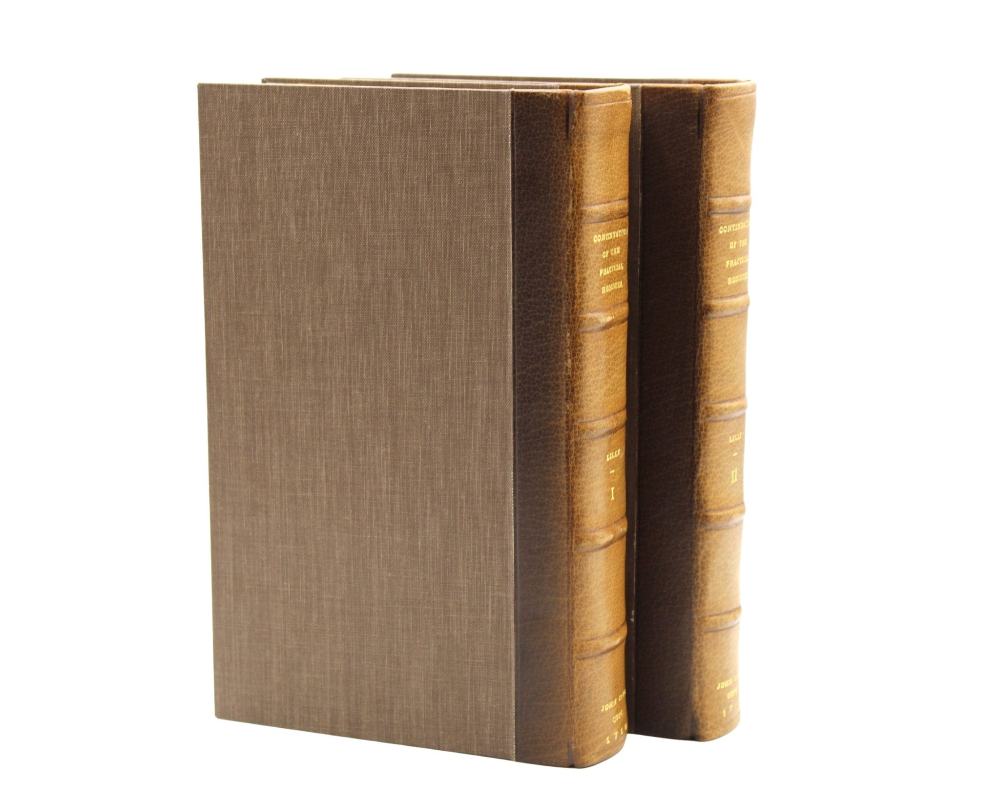 John Jay's Signed Copy of A Continuation of the Practical Register, In Two Parts, by John Lilly, 1710 - The Great Republic