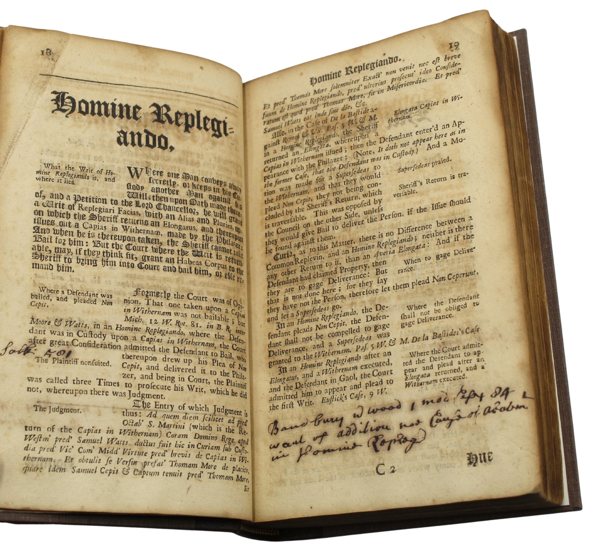 John Jay's Signed Copy of A Continuation of the Practical Register, In Two Parts, by John Lilly, 1710 - The Great Republic