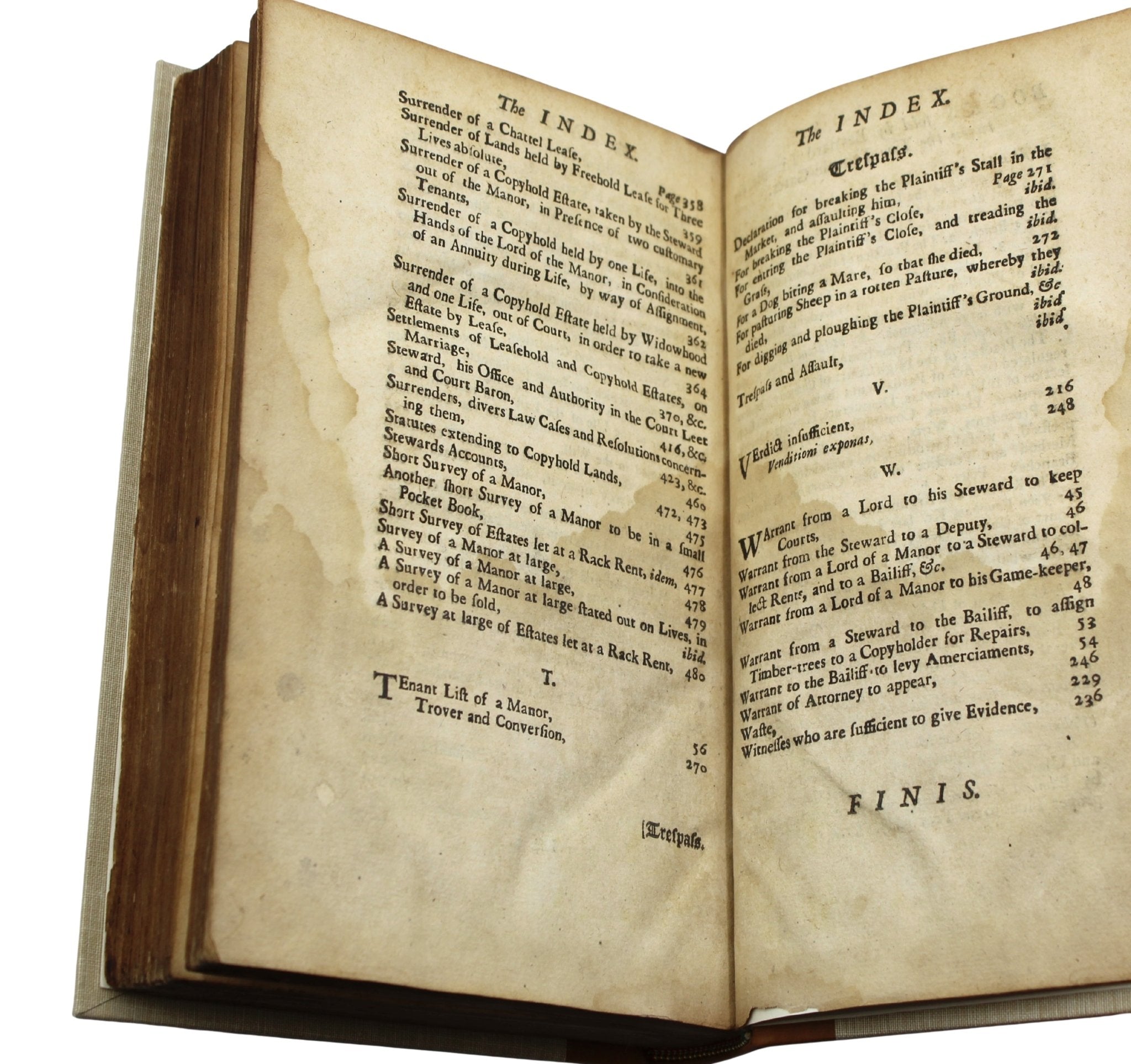 John Jay's Signed Copy of The Compleat Court Keeper; or, Land - Steward’s Assistant by Giles Jacob, Second Edition, 1715 - The Great Republic