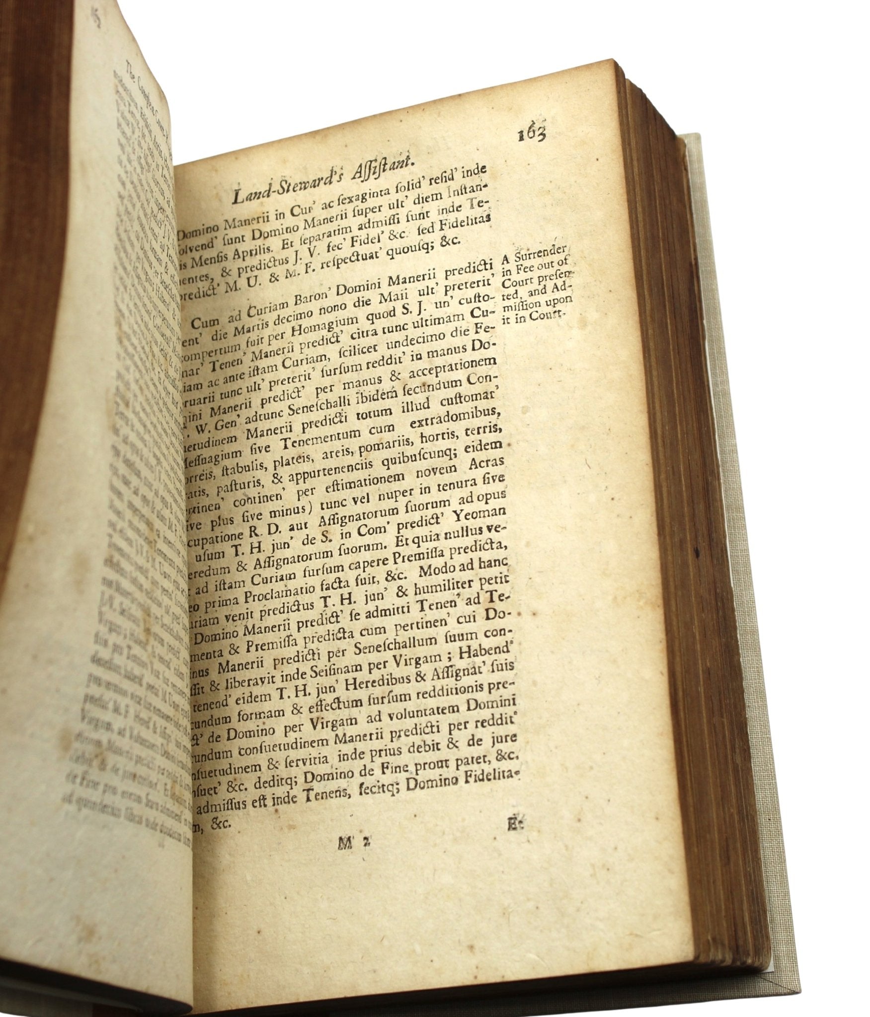 John Jay's Signed Copy of The Compleat Court Keeper; or, Land - Steward’s Assistant by Giles Jacob, Second Edition, 1715 - The Great Republic