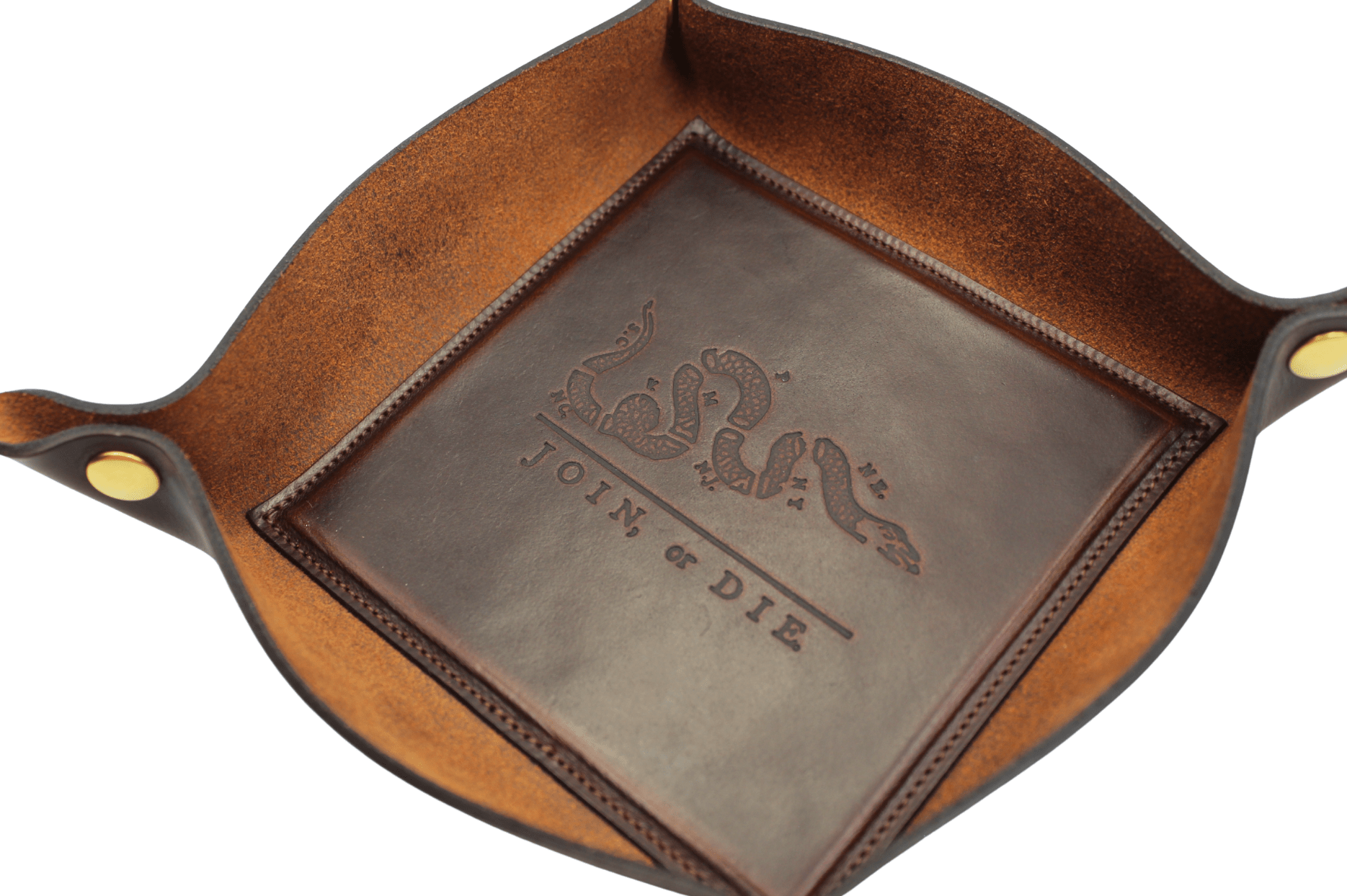 Join or Die Leather Valet - The Great Republic