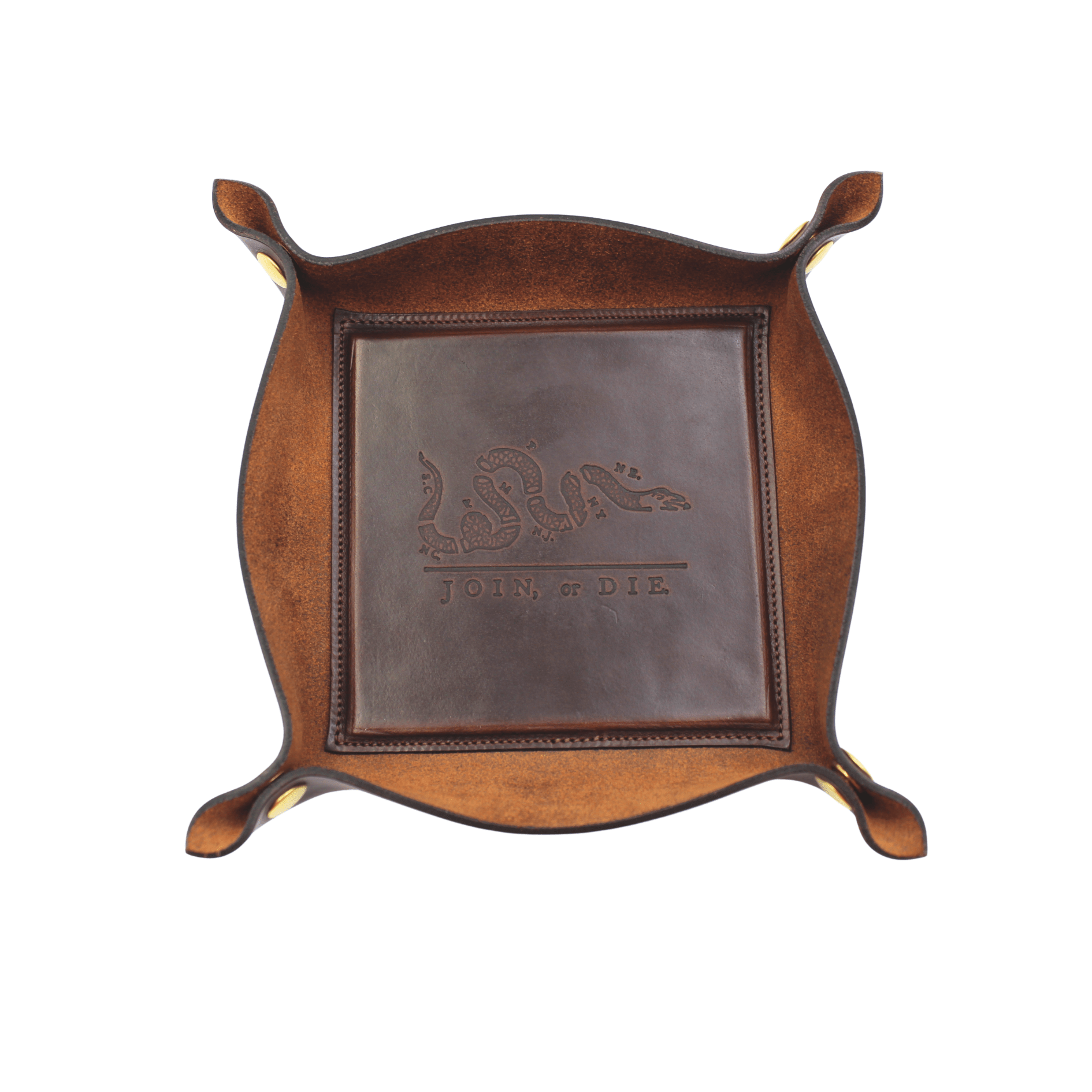 Join or Die Leather Valet - The Great Republic
