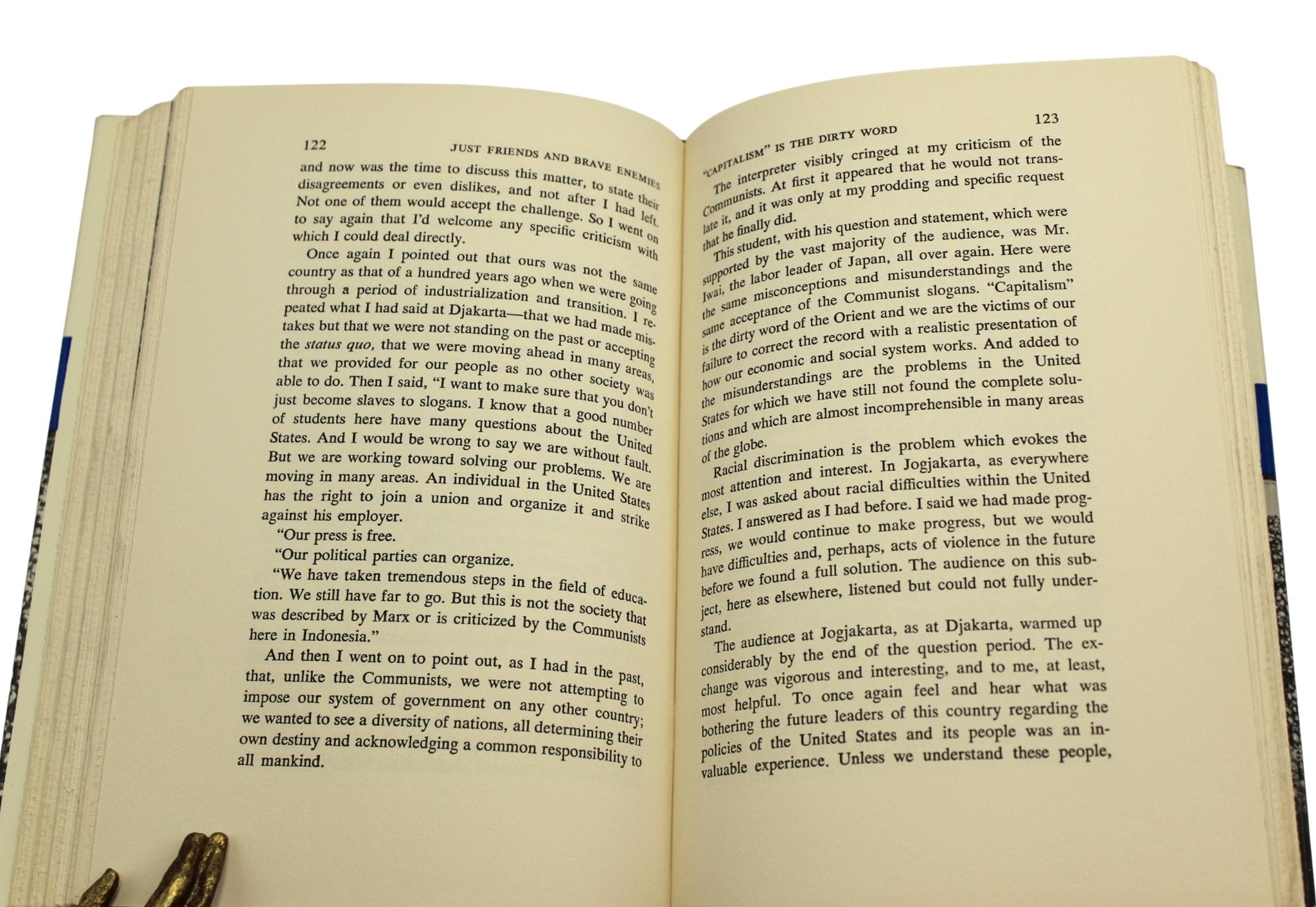 Just Friends and Brave Enemies by Robert F. Kennedy, First Edition, in Dust Jacket, 1962 - The Great Republic