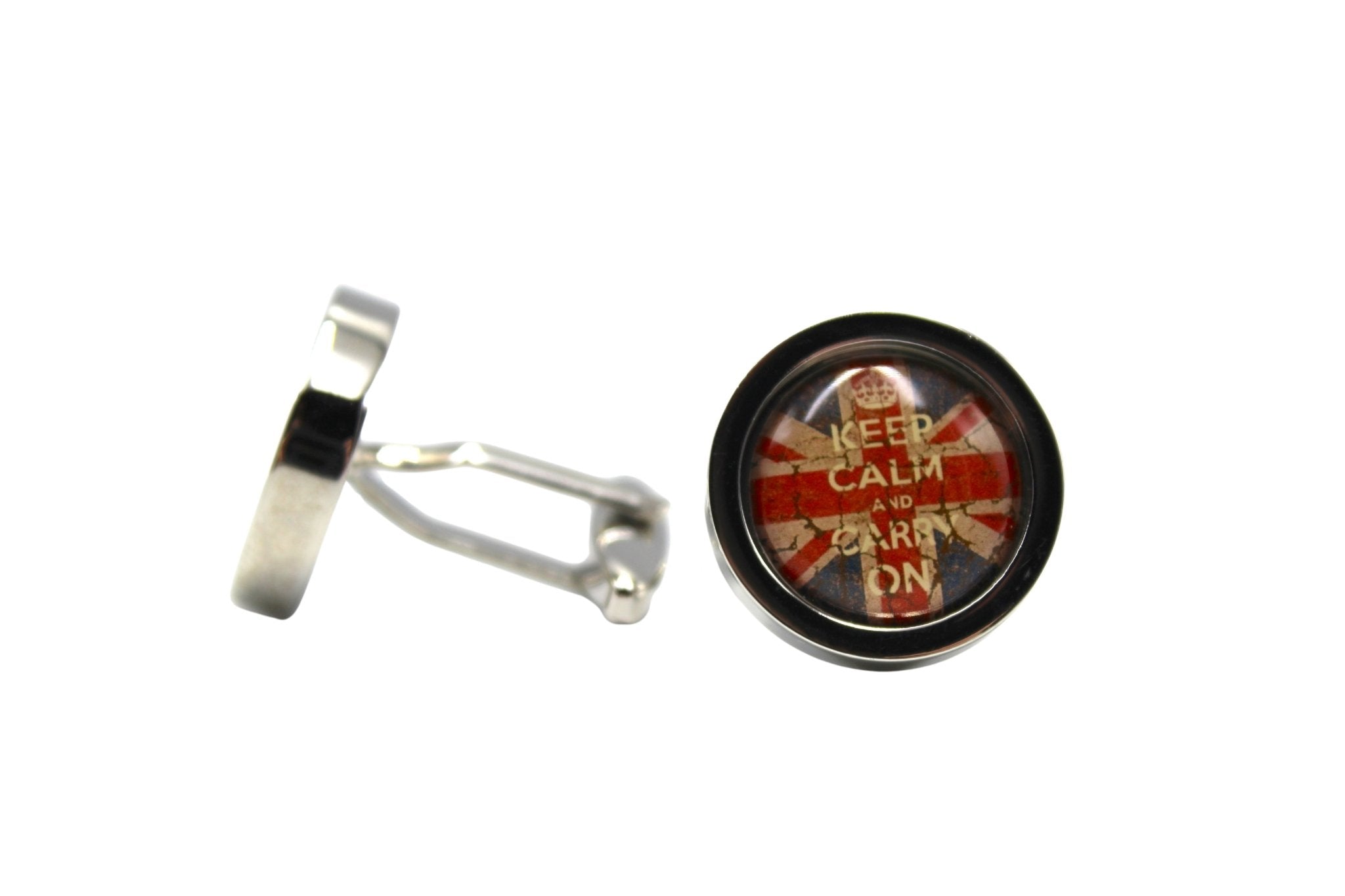 Keep Calm Cufflinks - The Great Republic
