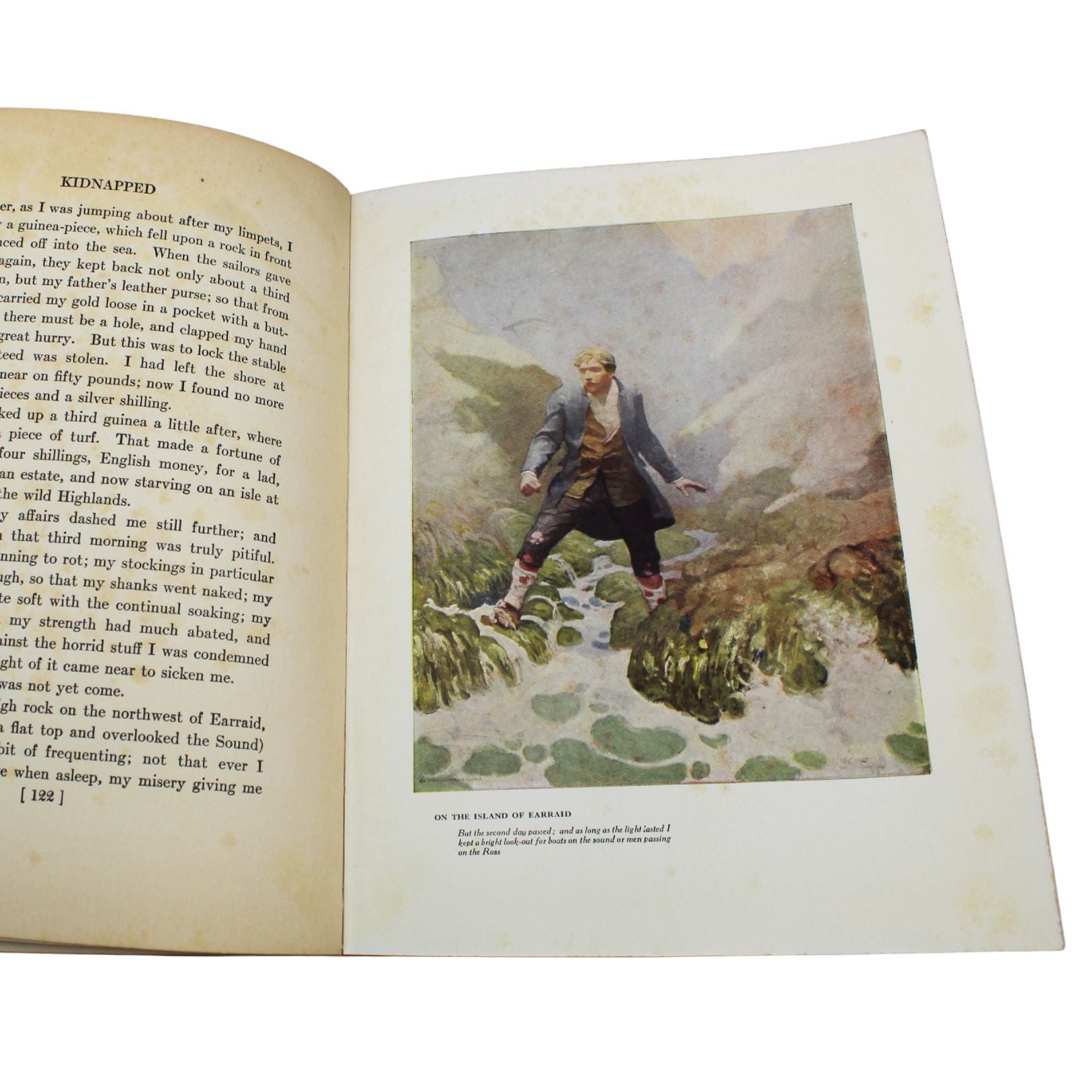 Kidnapped by Robert Louis Stevenson, Illustrated by N. C. Wyeth, 1933 - The Great Republic