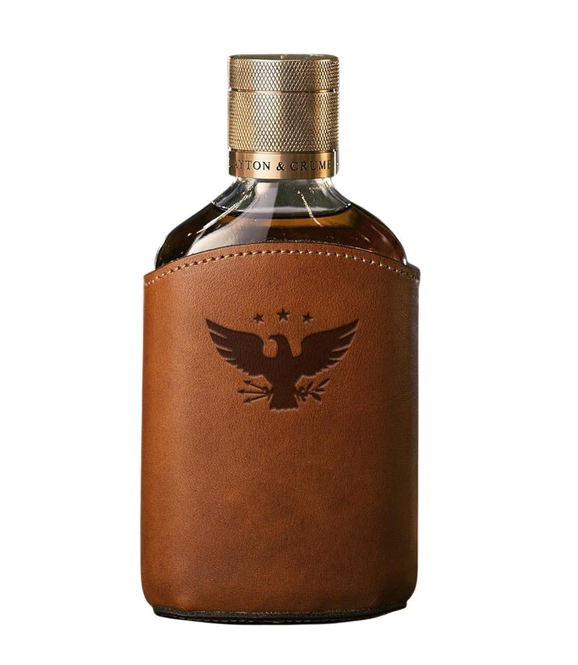 Leather Wrapped Glass Flask - The Great Republic