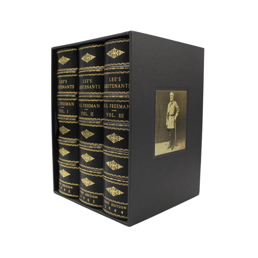 Lee's Lieutenants: A Study in Command by Douglas Southhall Freeman, First Edition, Three Volume Set, 1942 - The Great Republic