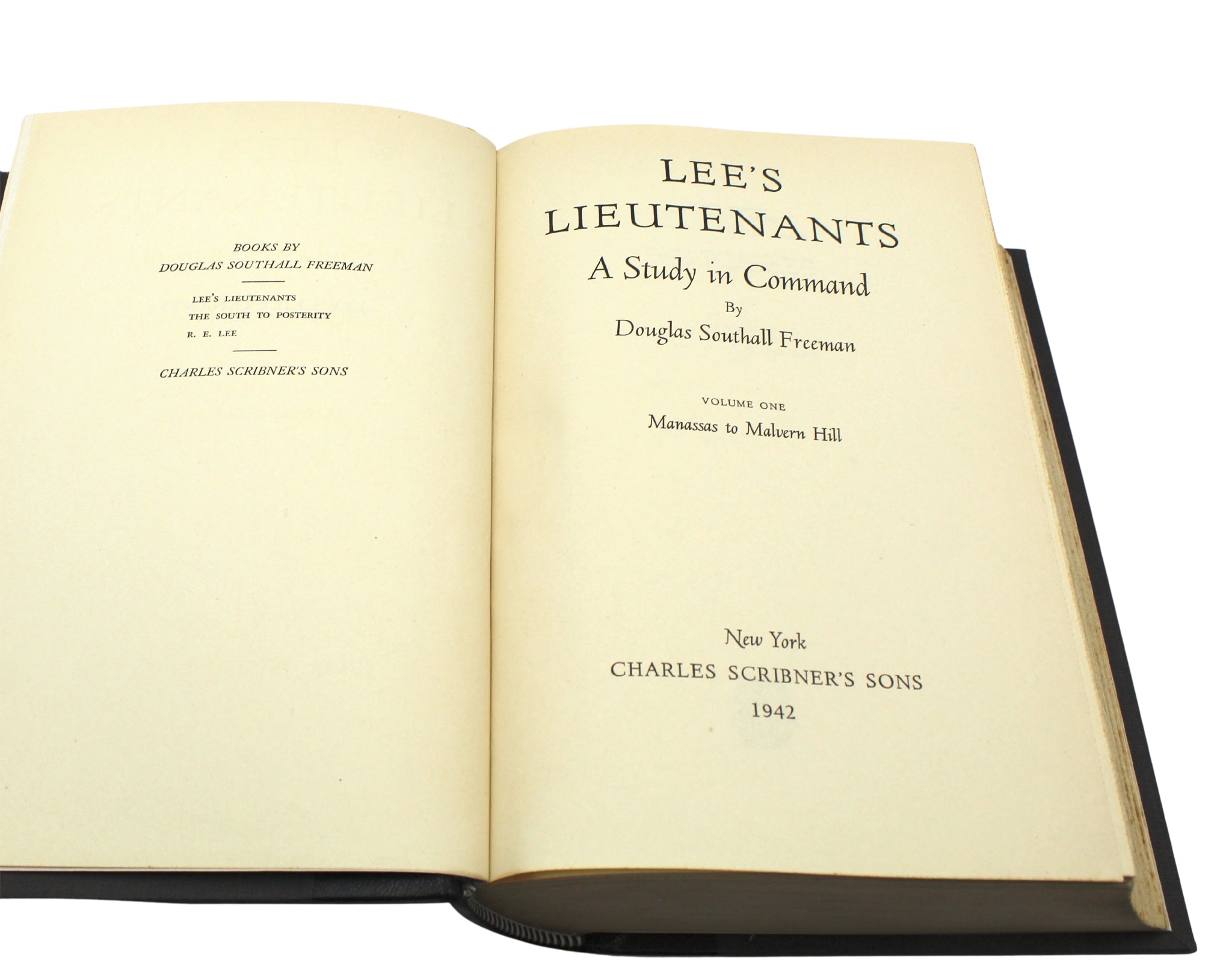 Lee's Lieutenants: A Study in Command by Douglas Southhall Freeman, First Edition, Three Volume Set, 1942 - The Great Republic
