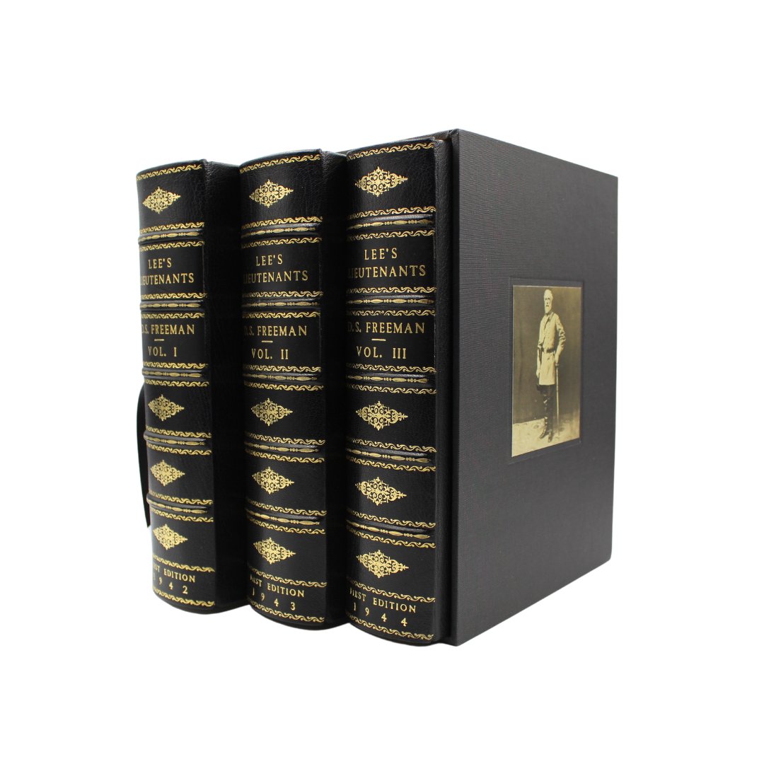 Lee's Lieutenants: A Study in Command by Douglas Southhall Freeman, First Edition, Three Volume Set, 1942 - The Great Republic