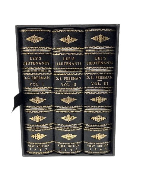 Lee's Lieutenants: A Study in Command by Douglas Southhall Freeman, First Edition, Three Volume Set, 1942 - The Great Republic