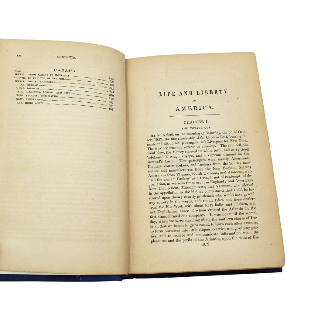 Life and Liberty in America by Charles Mackay, 1859 - The Great Republic