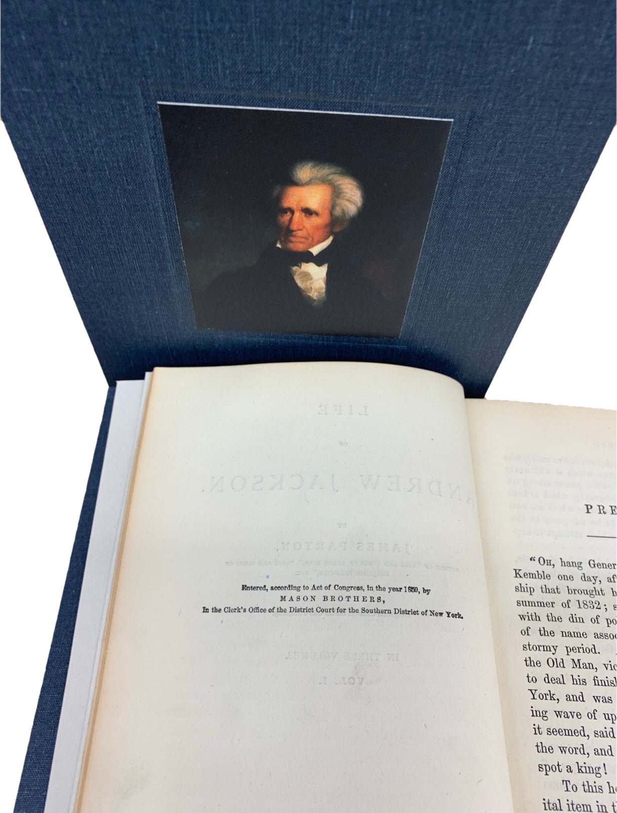 Life of Andrew Jackson by James Parton, Three Volumes, Later Printing, 1876 - The Great Republic