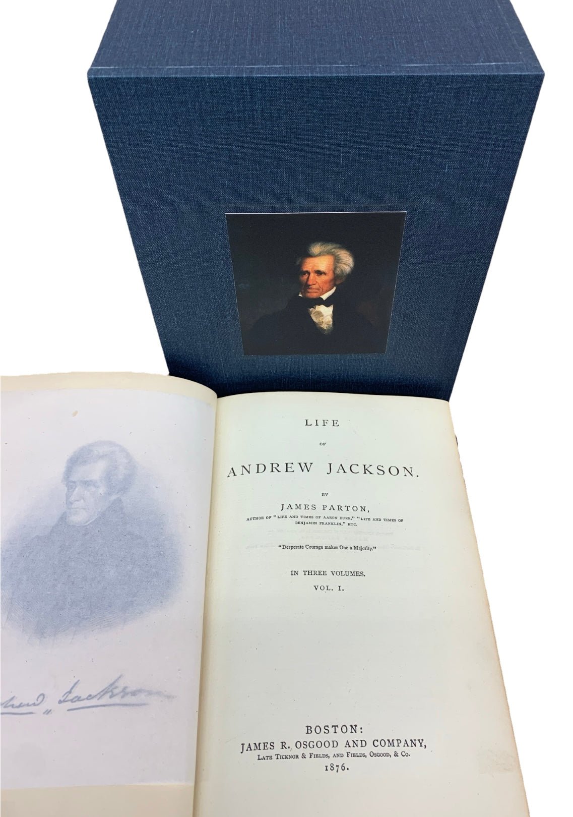 Life of Andrew Jackson by James Parton, Three Volumes, Later Printing, 1876 - The Great Republic
