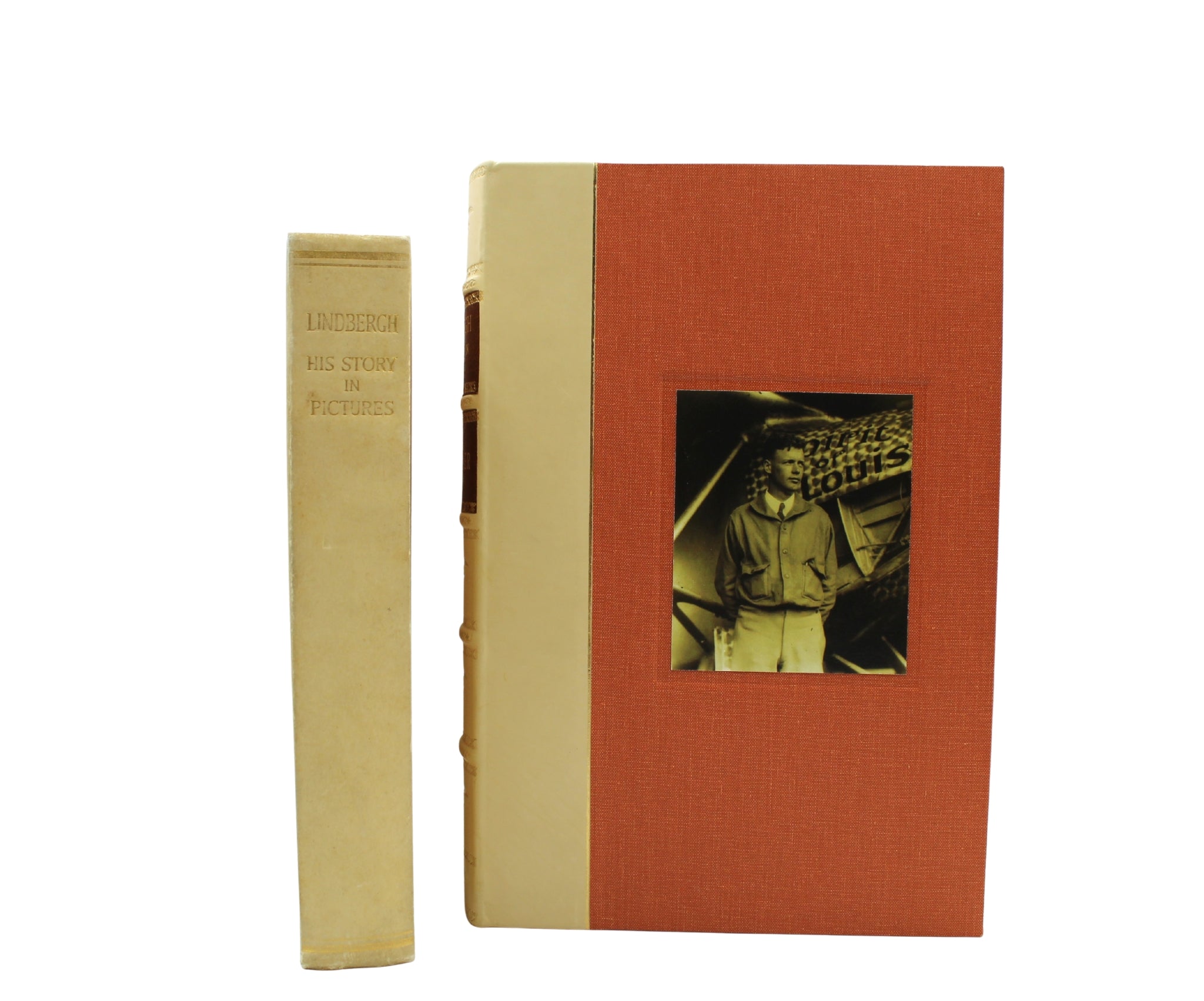 Lindbergh: His Story in Pictures by Francis Trevelyan Miller, Signed Collector's Edition, 1929 - The Great Republic