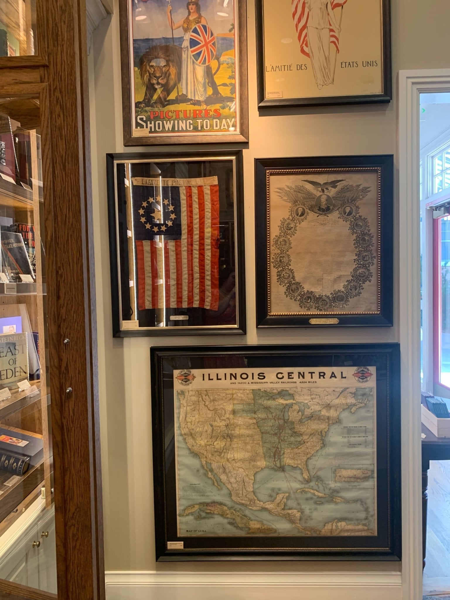 "Lions Head / Pictures Showing Today" Cinematic Poster, Circa 1911 - The Great Republic