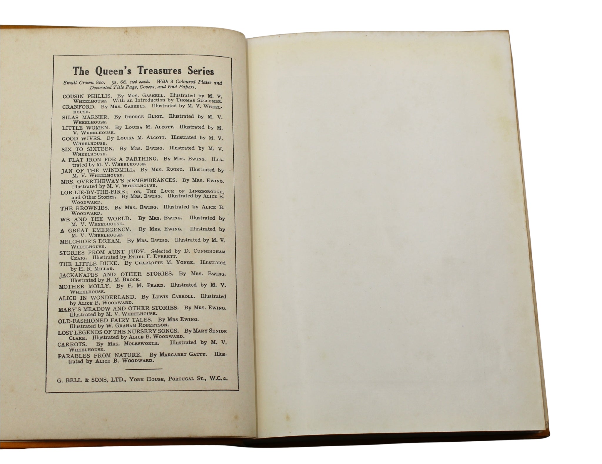 Little Women by Louisa May Alcott, Illustrated by M.V. Wheelhouse, 1925 - The Great Republic