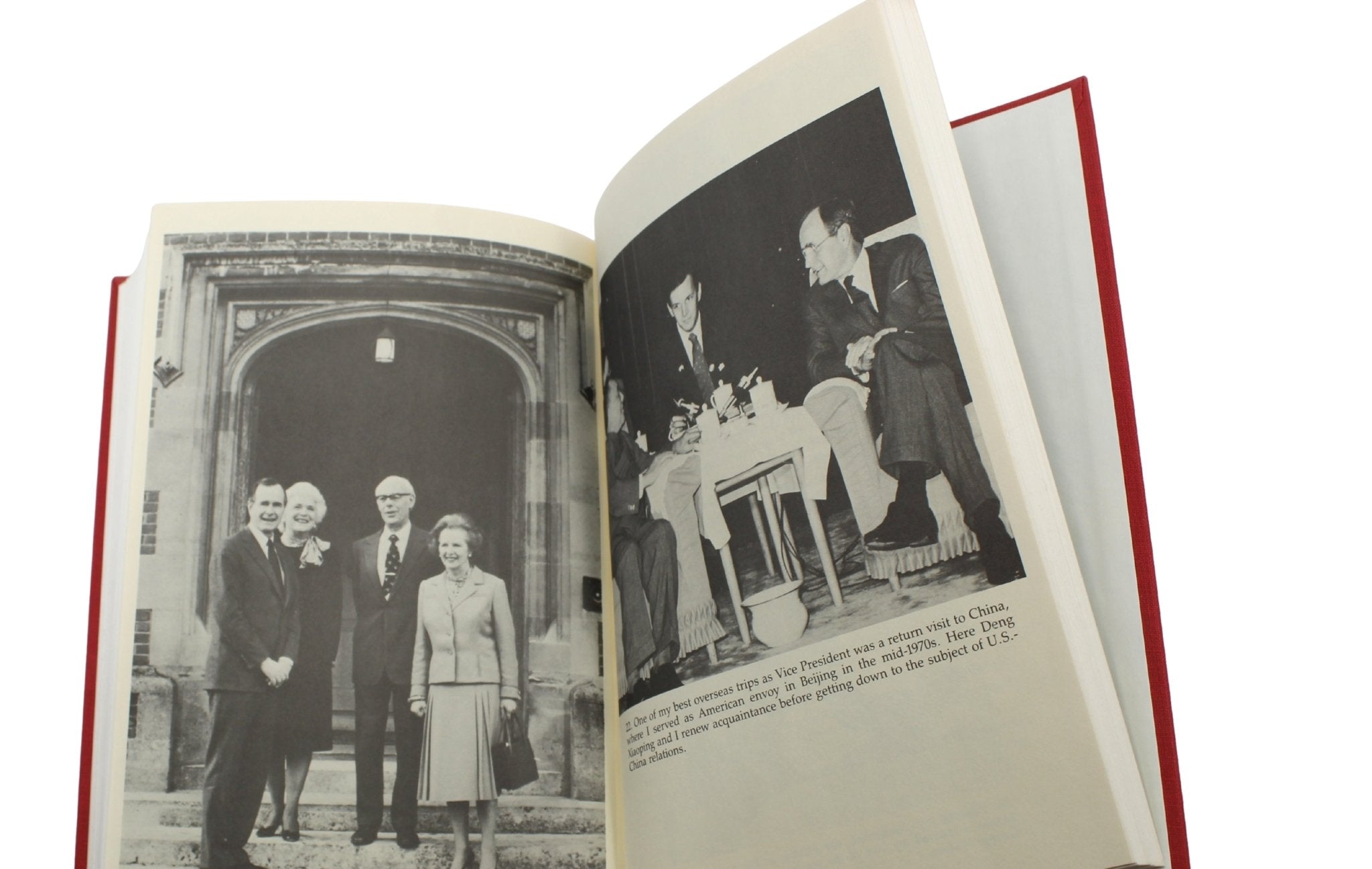 Looking Forward: An Autobiography, Signed by George Bush, First Edition, 1987 - The Great Republic