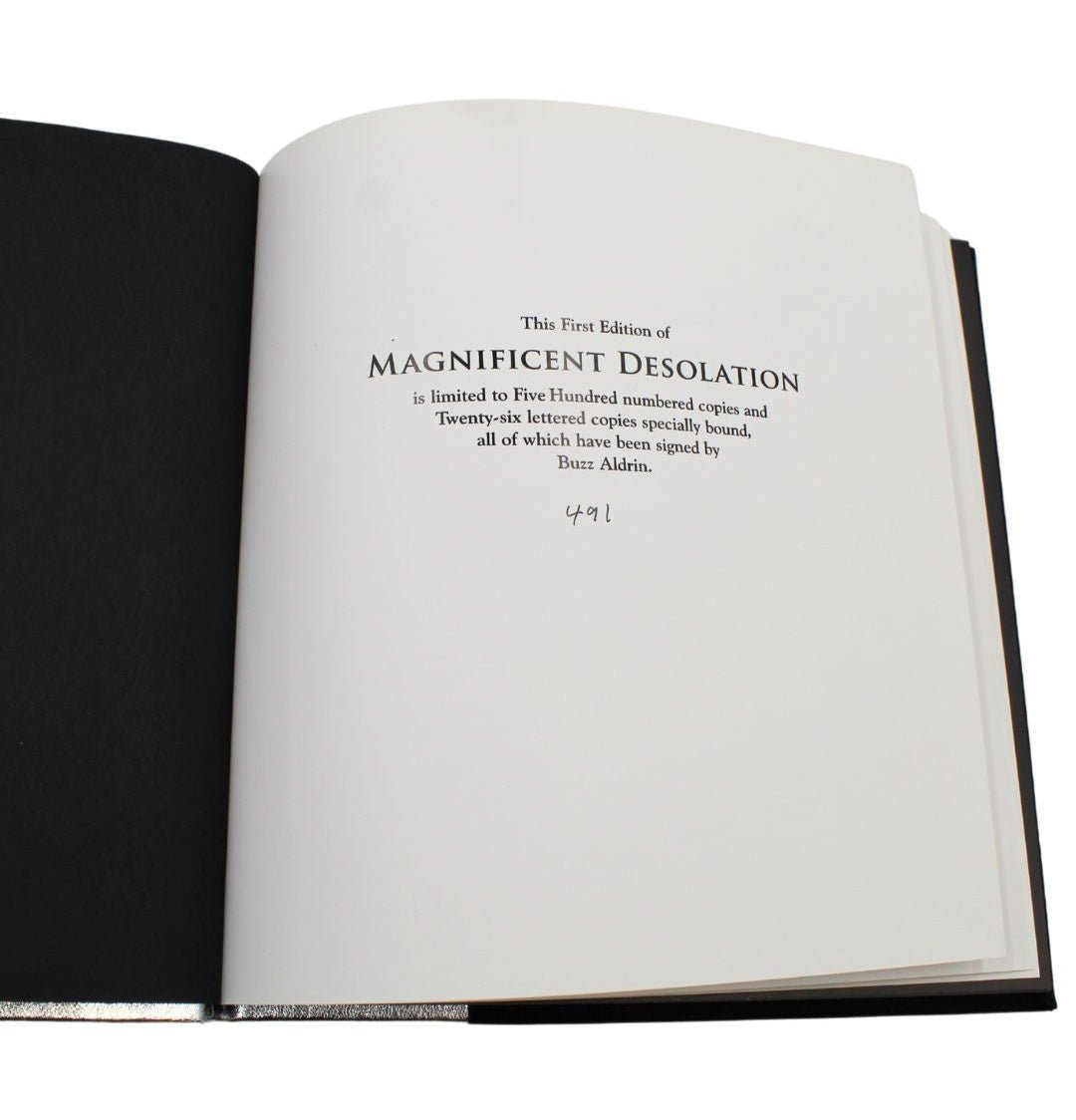Magnificent Desolation: Images from the Apollo 11 Lunar Mission, Signed by Buzz Aldrin, First Edition, 148/500, 2009 - The Great Republic