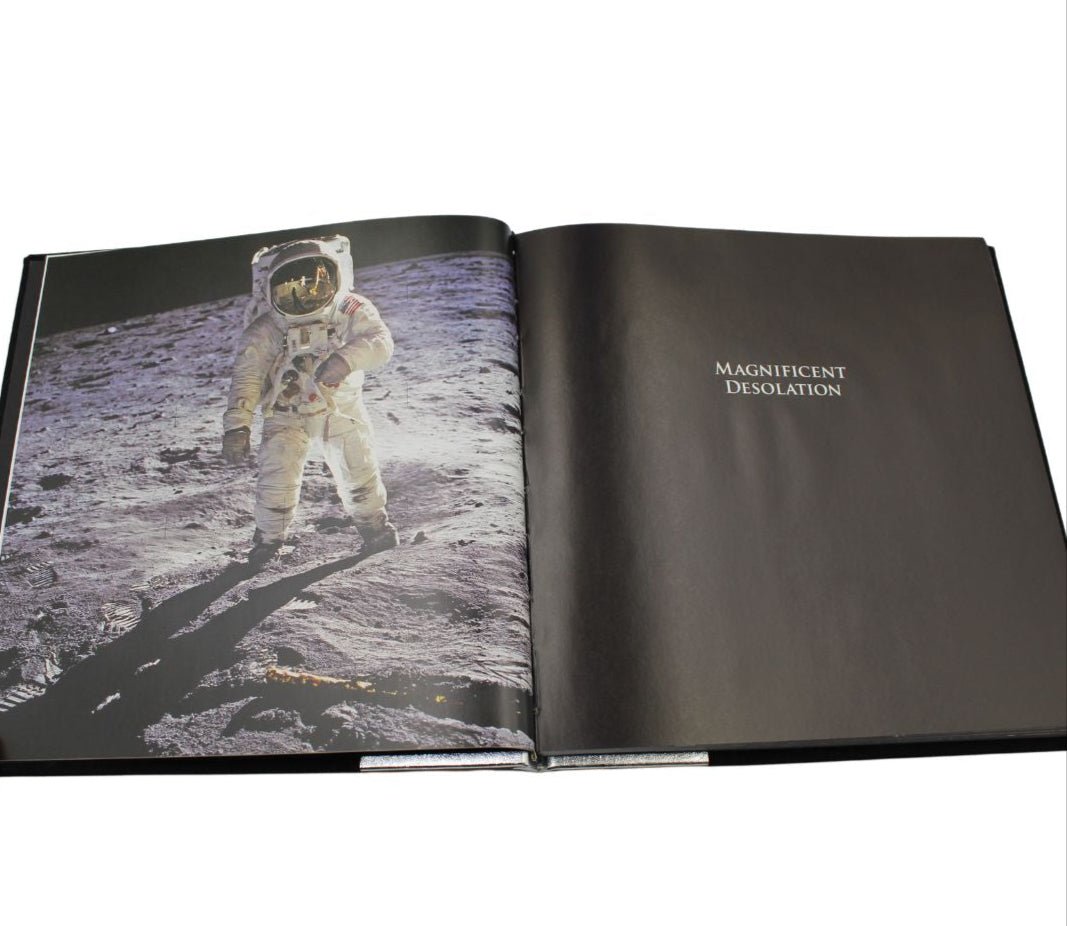 Magnificent Desolation: Images from the Apollo 11 Lunar Mission, Signed by Buzz Aldrin, First Edition, 148/500, 2009 - The Great Republic