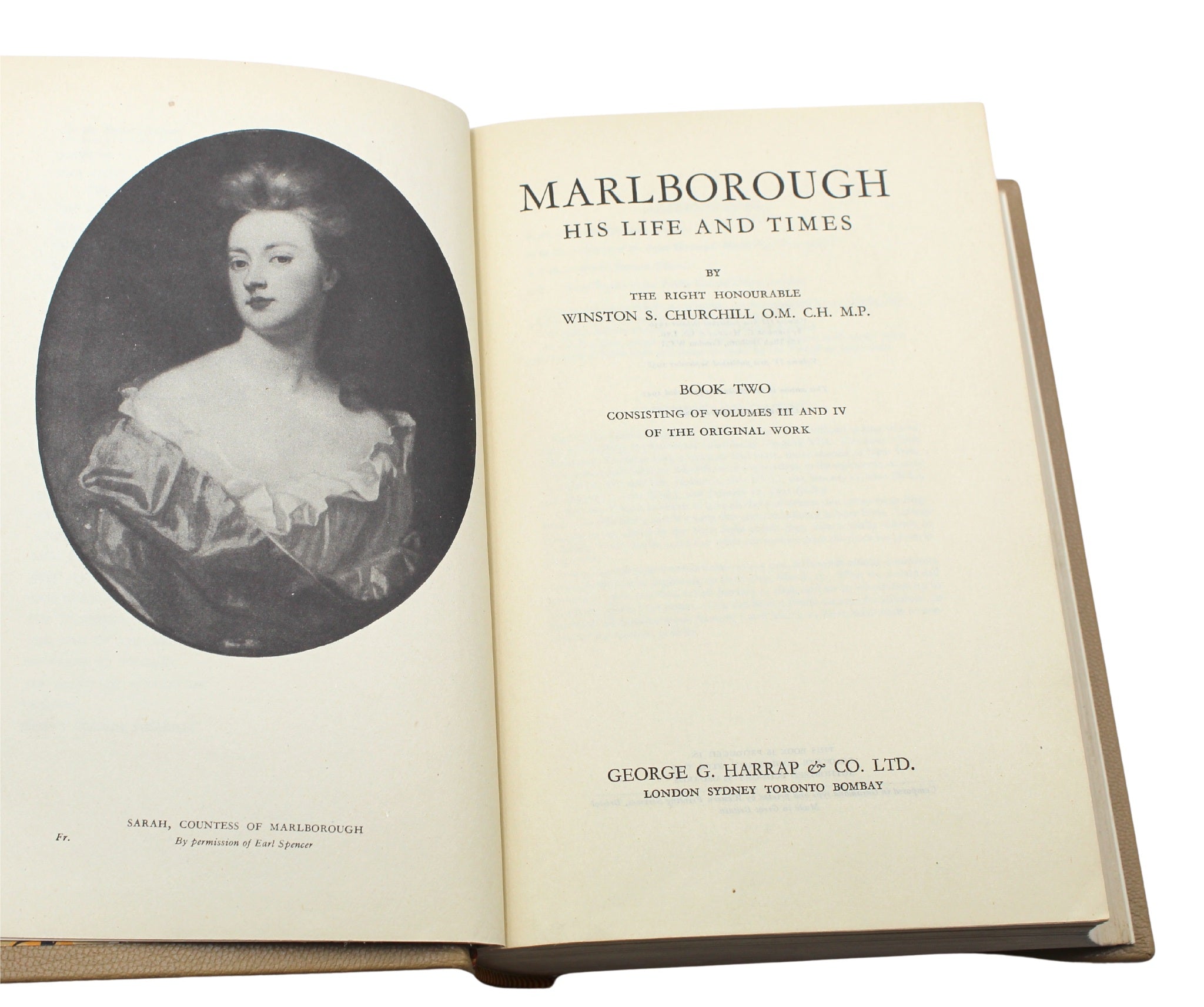 Marlborough: His Life and Times, by Winston S. Churchill, First Edition Thus, Two Volume Set, 1947 - The Great Republic